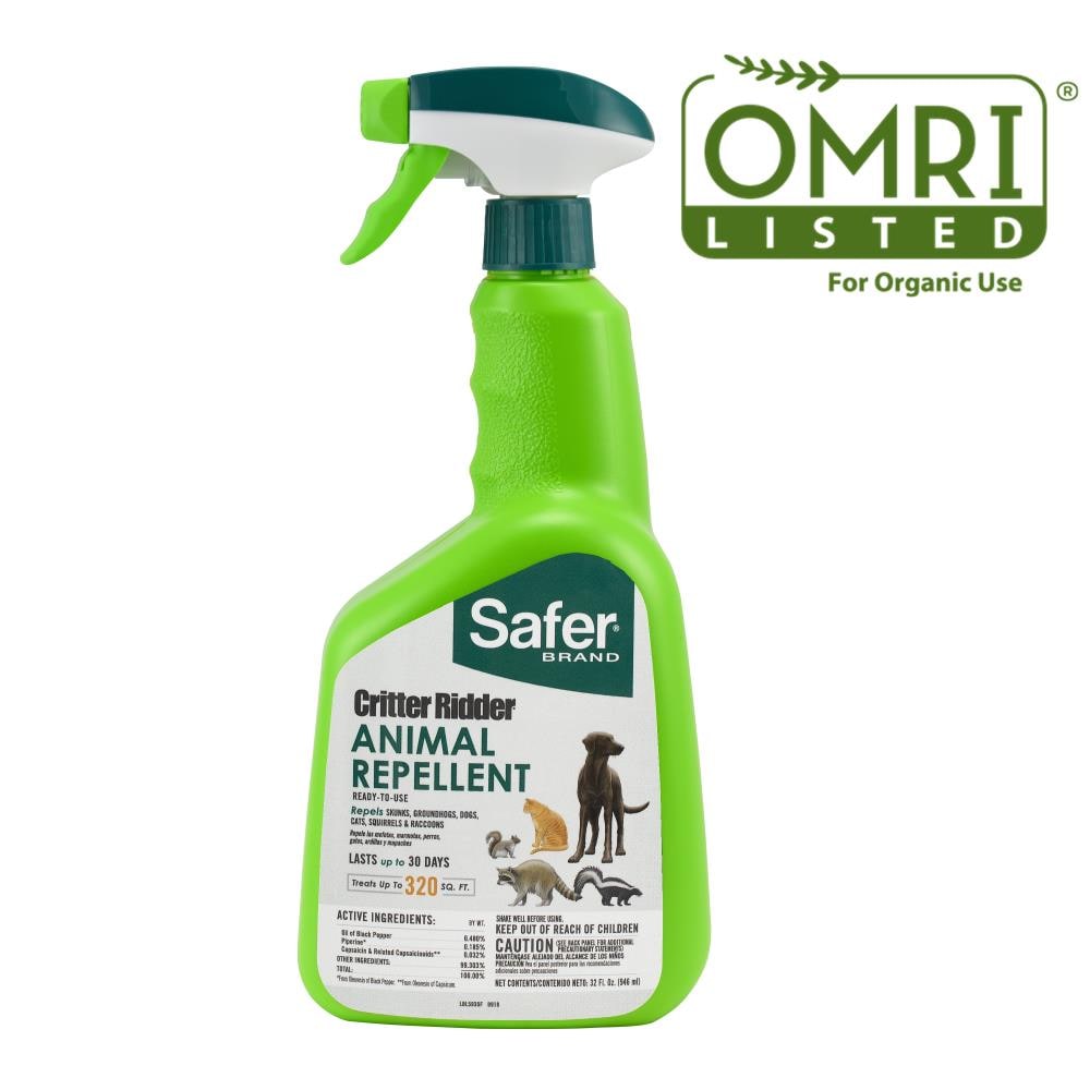 Safer Brand 32 oz Repellent in the Animal Rodent Control department