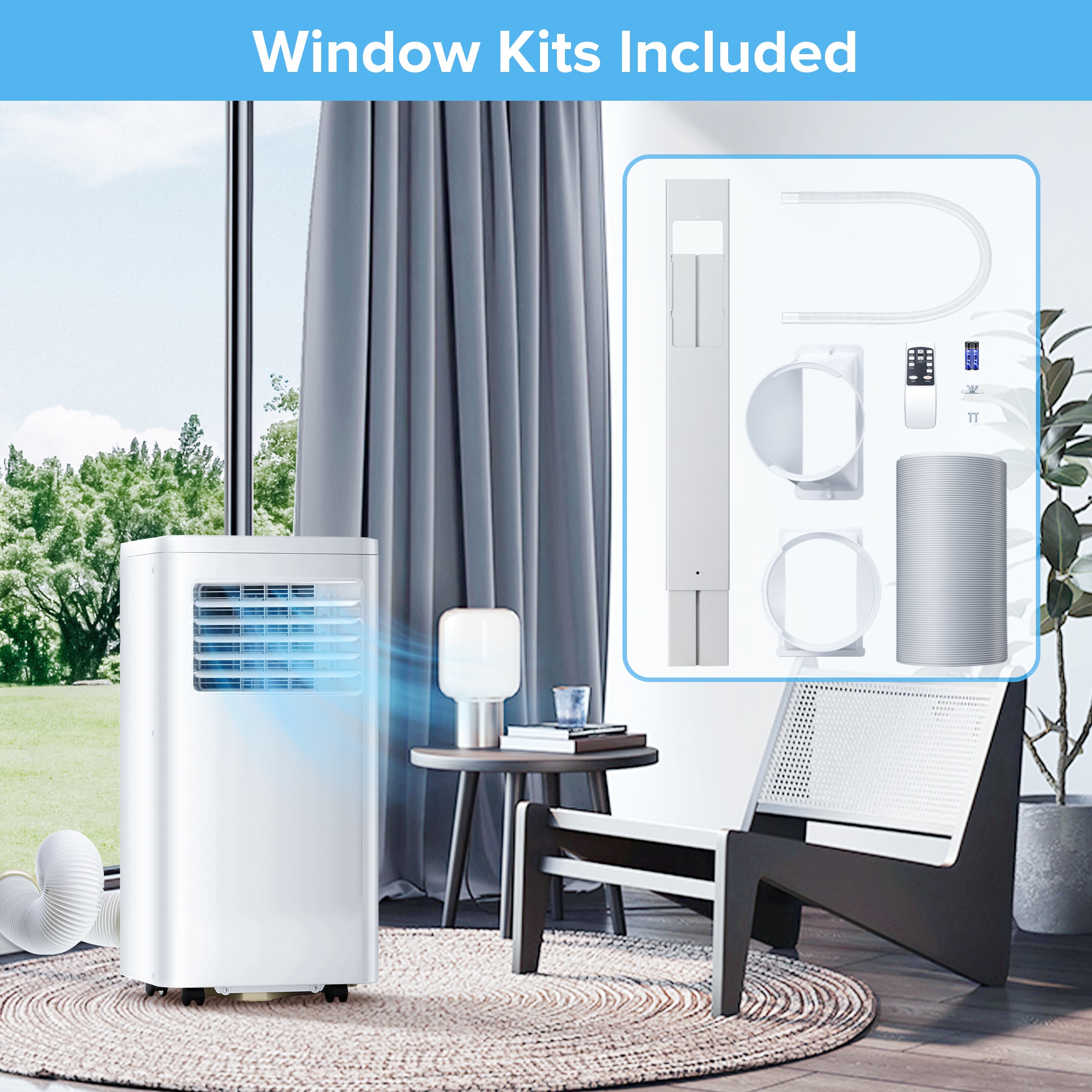 COWSAR A5413-10K Portable-Air-Conditioners - View #7