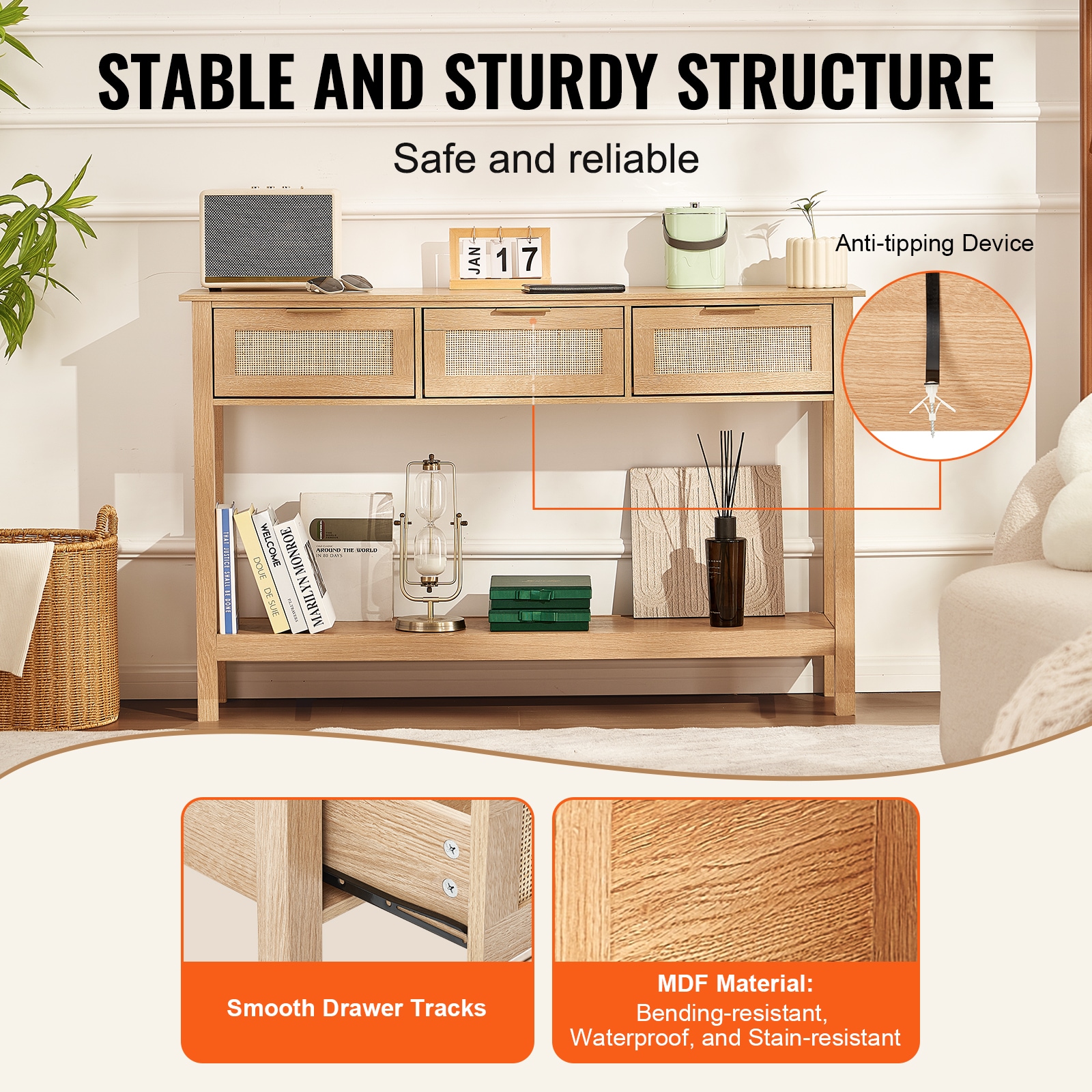 SVOPES SVOPESTBXGZ3C08176V0 Console-Sofa-Tables - View #6