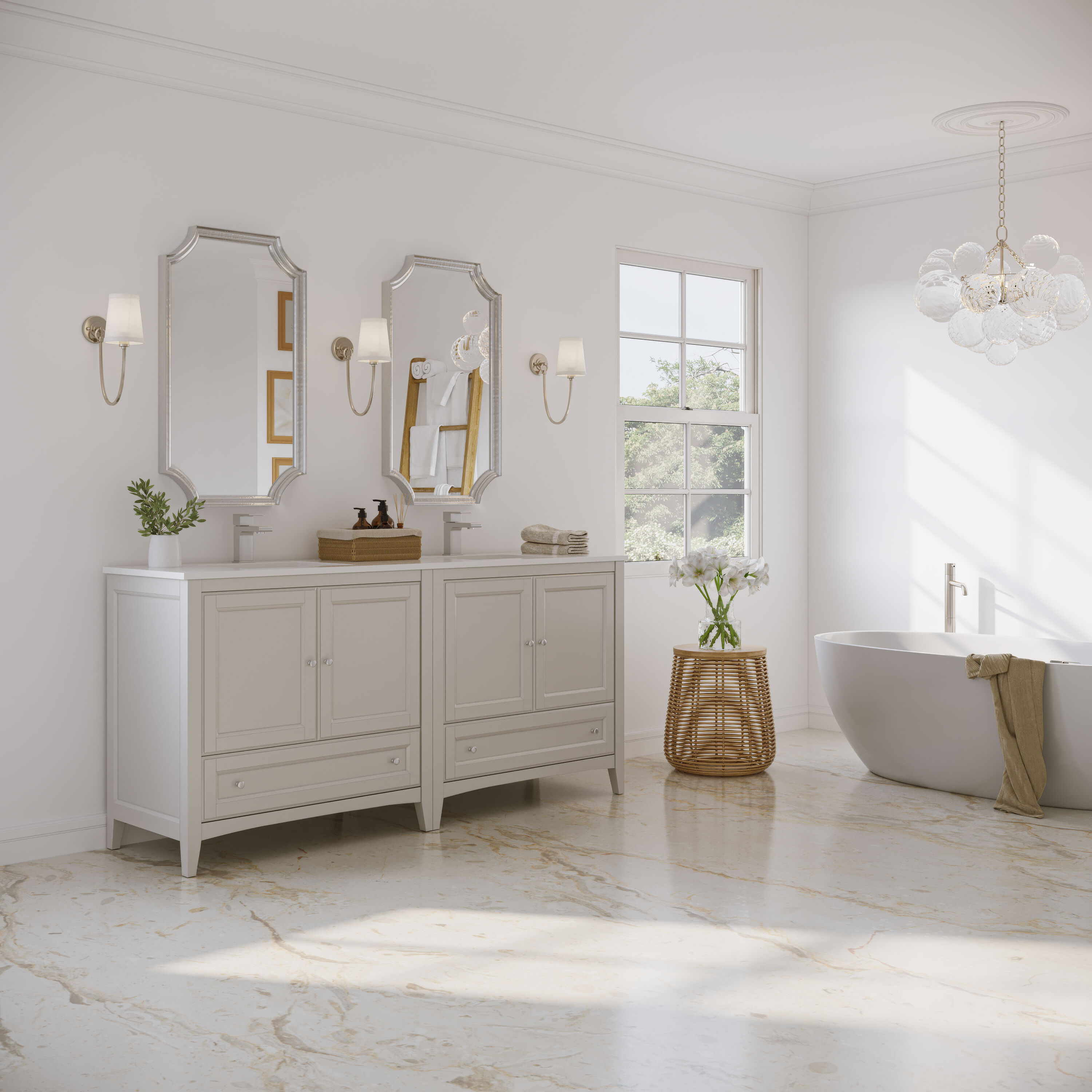 Fresca FCB20-3636AW-CWH-U Bath-Vanity-Combo - View #5