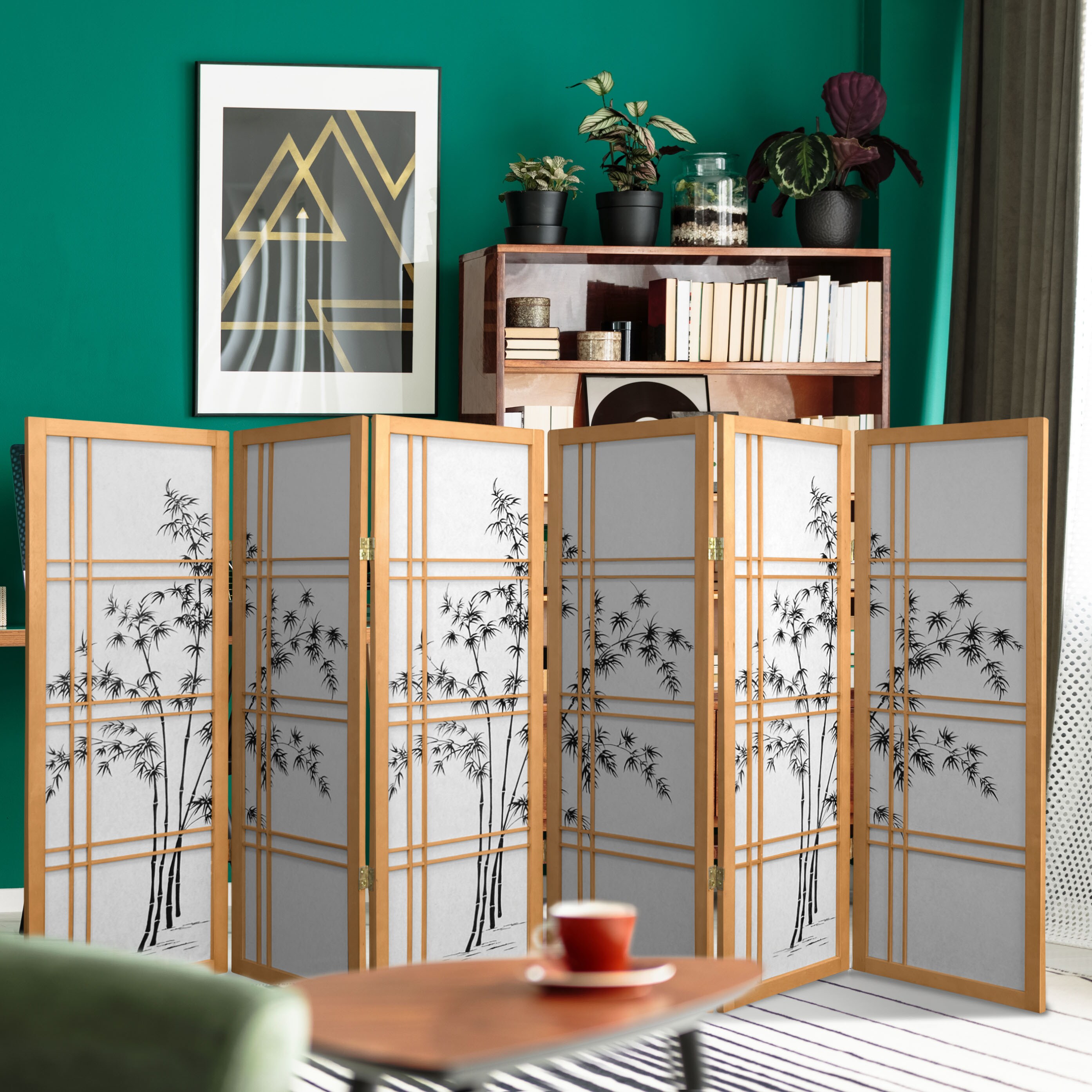 Red Lantern SSCLDXBT-NAT-6P Indoor-Privacy-Screens - View #2