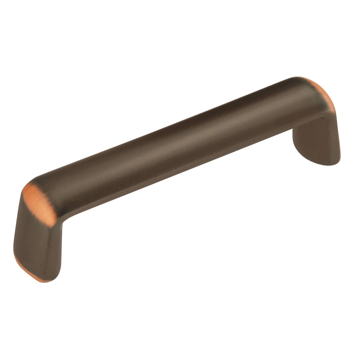 Hickory Hardware P324-OBH-10B Williamsburg 3-in , 76mm Center to Center Oil-Rubbed Bronze Highlighted Rectangular Handle 10 -Pack