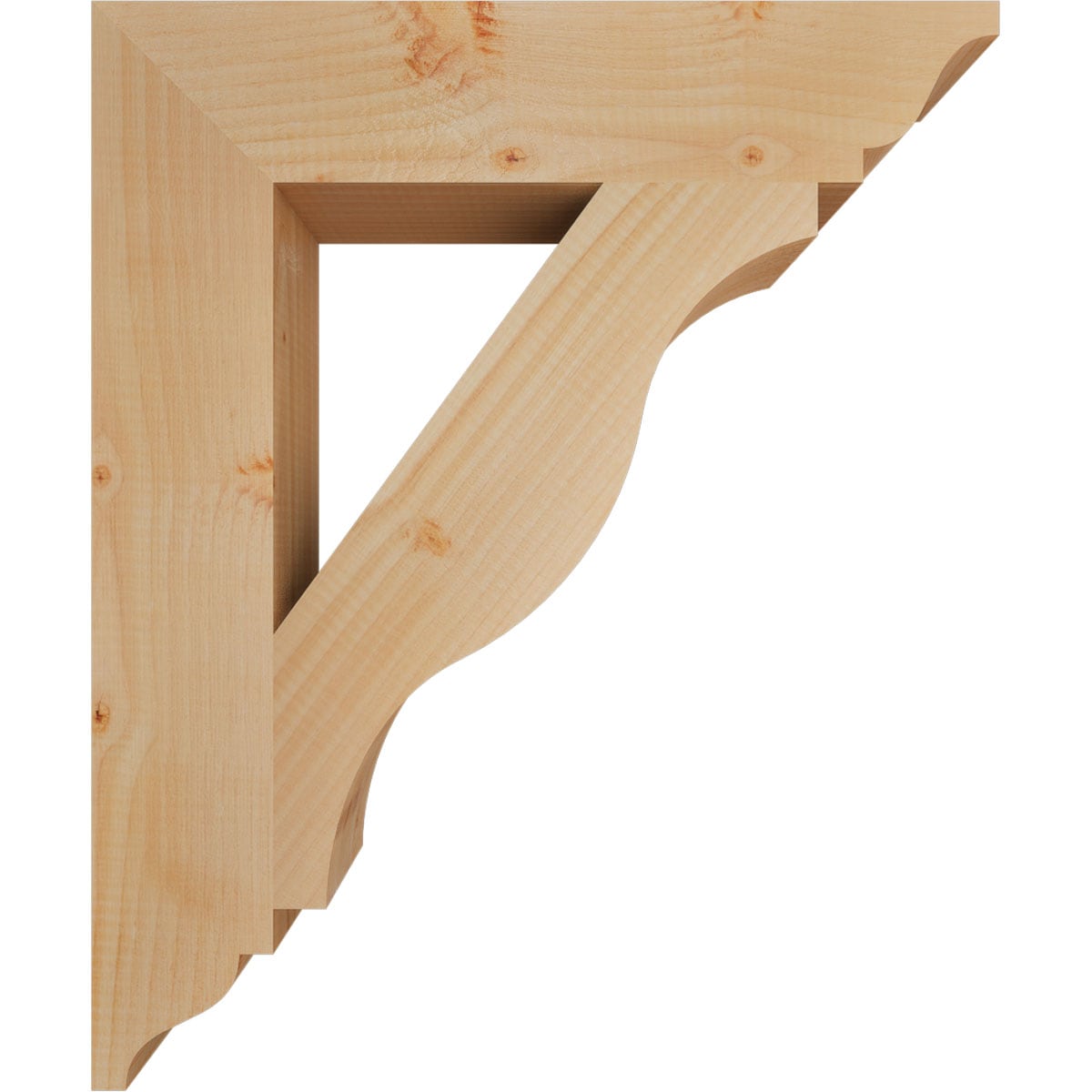 Ekena Millwork BKT04X20X24FST01SDF Exterior-Brackets-Braces - View #3