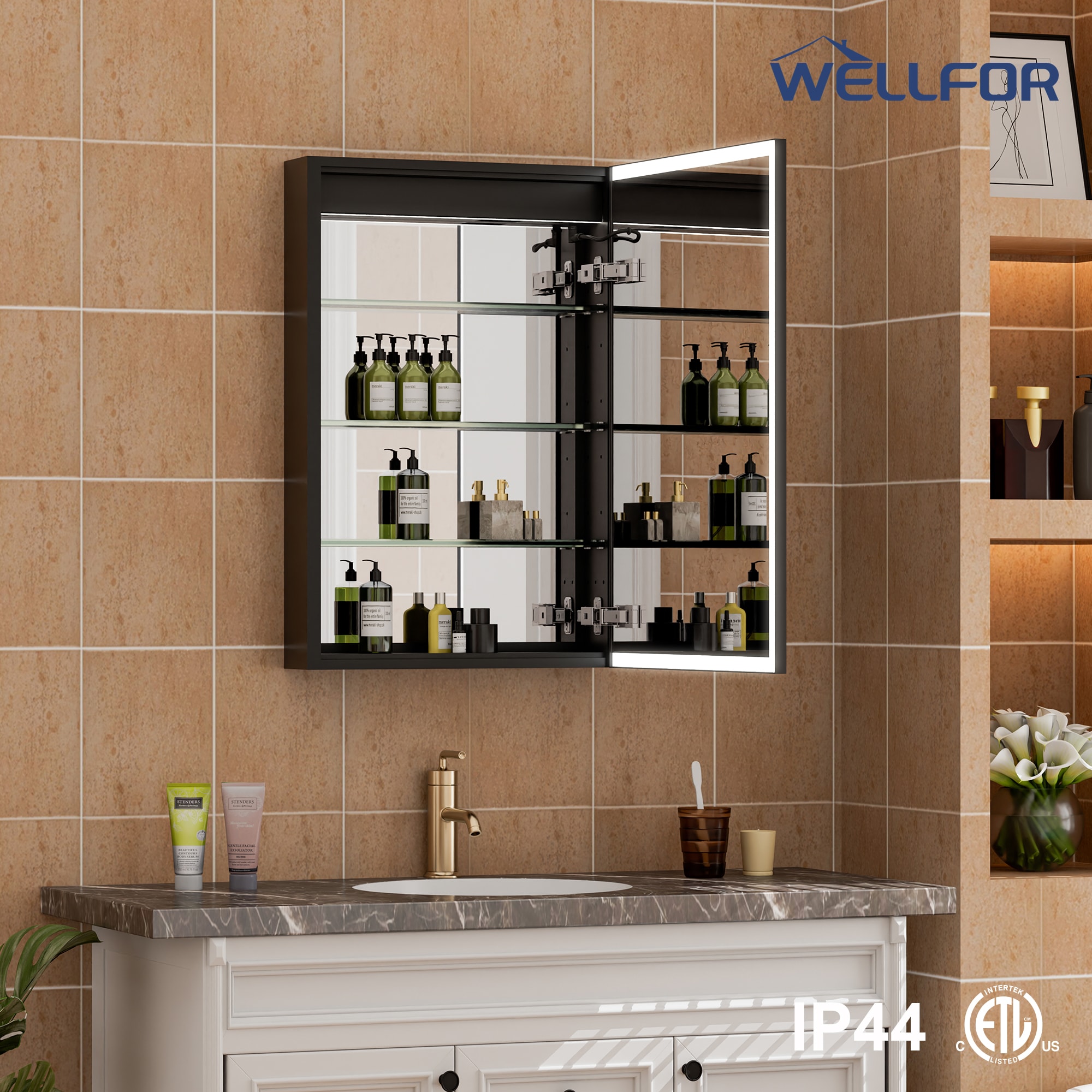 WELLFOR W12MCL2030R Bathroom-Medicine-Cabinets - View #6