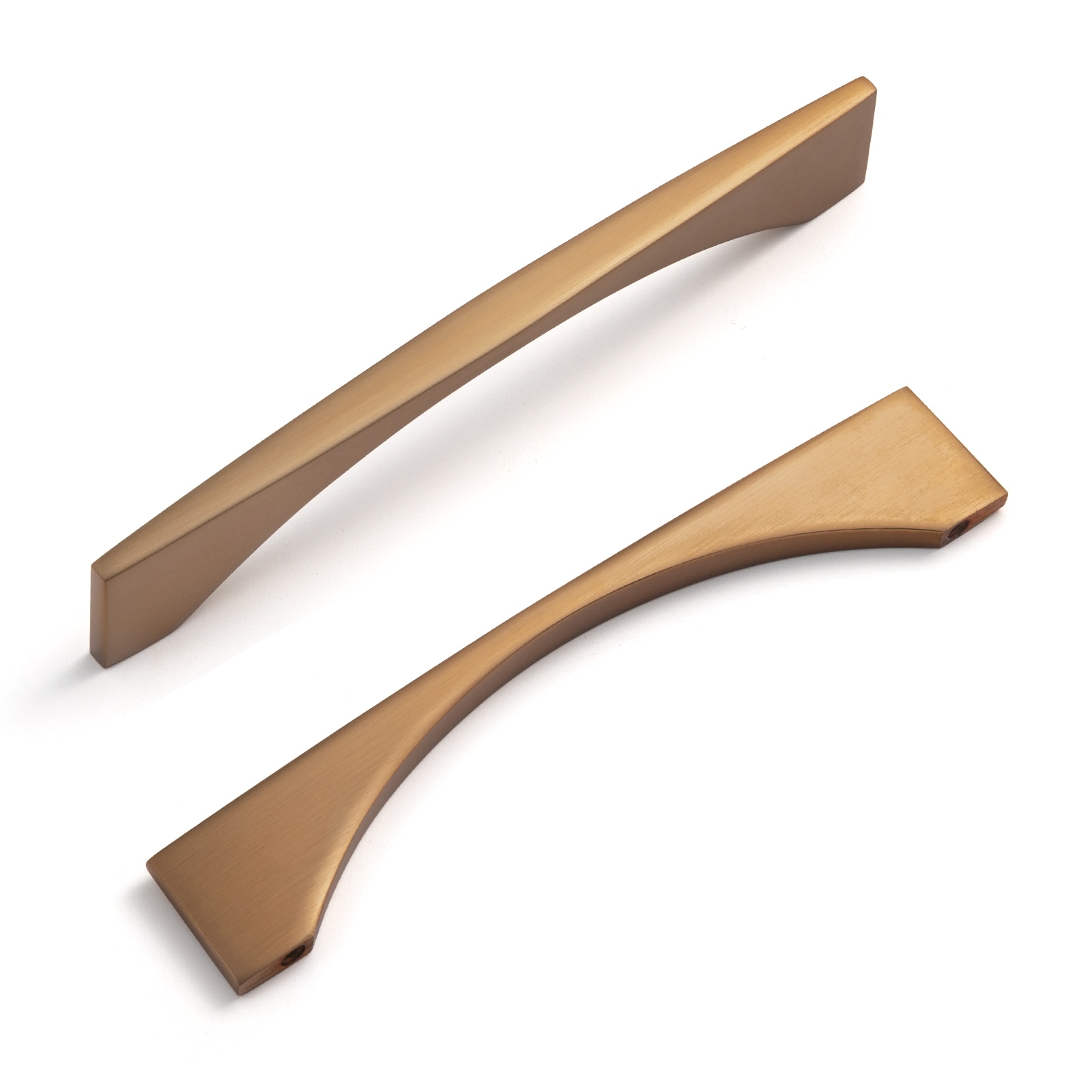 Miaokesen 074CB-128 5-1/16-in , 128mm Center to Center Champagne Brown Novelty Bar 6 -Pack
