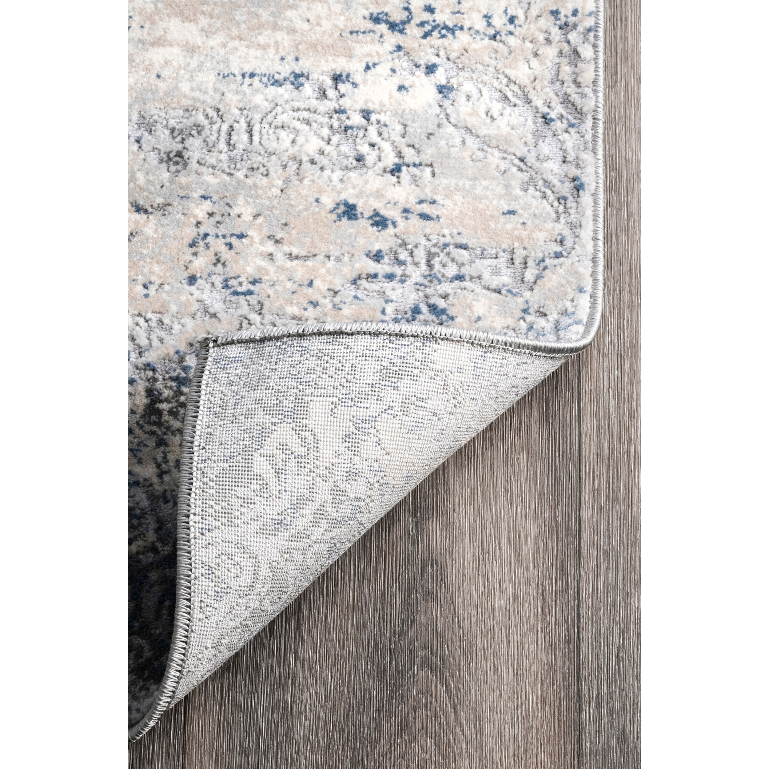 Simpli Home Lester 8 x 10 Area Rug in Natural,Silver