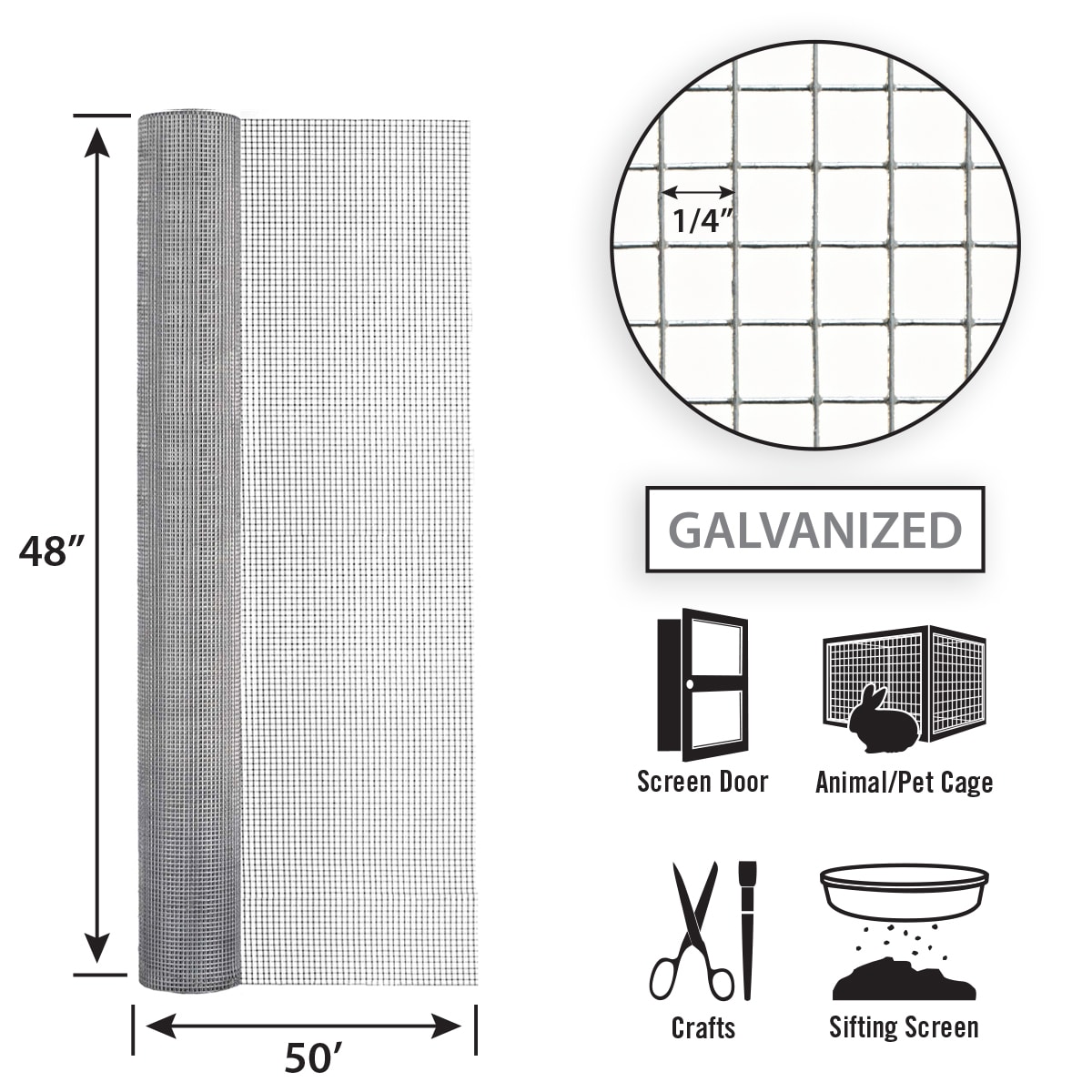 GARDEN CRAFT 144850 Rolled-Fence - View #3