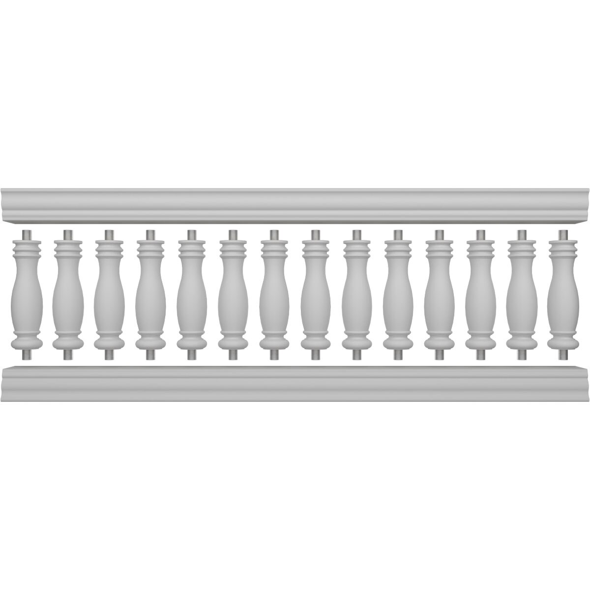 Ekena Millwork BALK32X096EMN railings - View #5