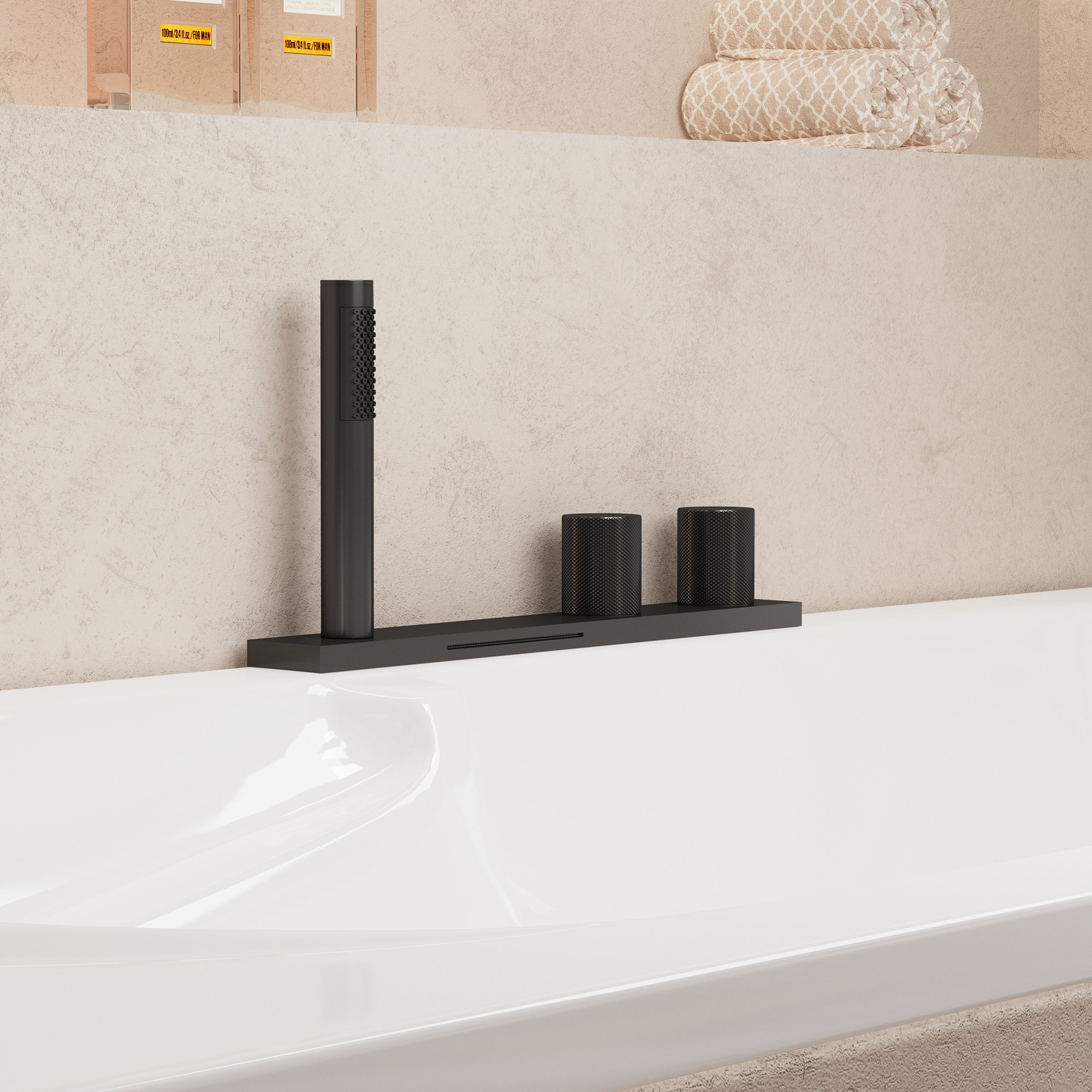 CASAINC CA-I4344-BG Roman-Tub-Faucets - View #2