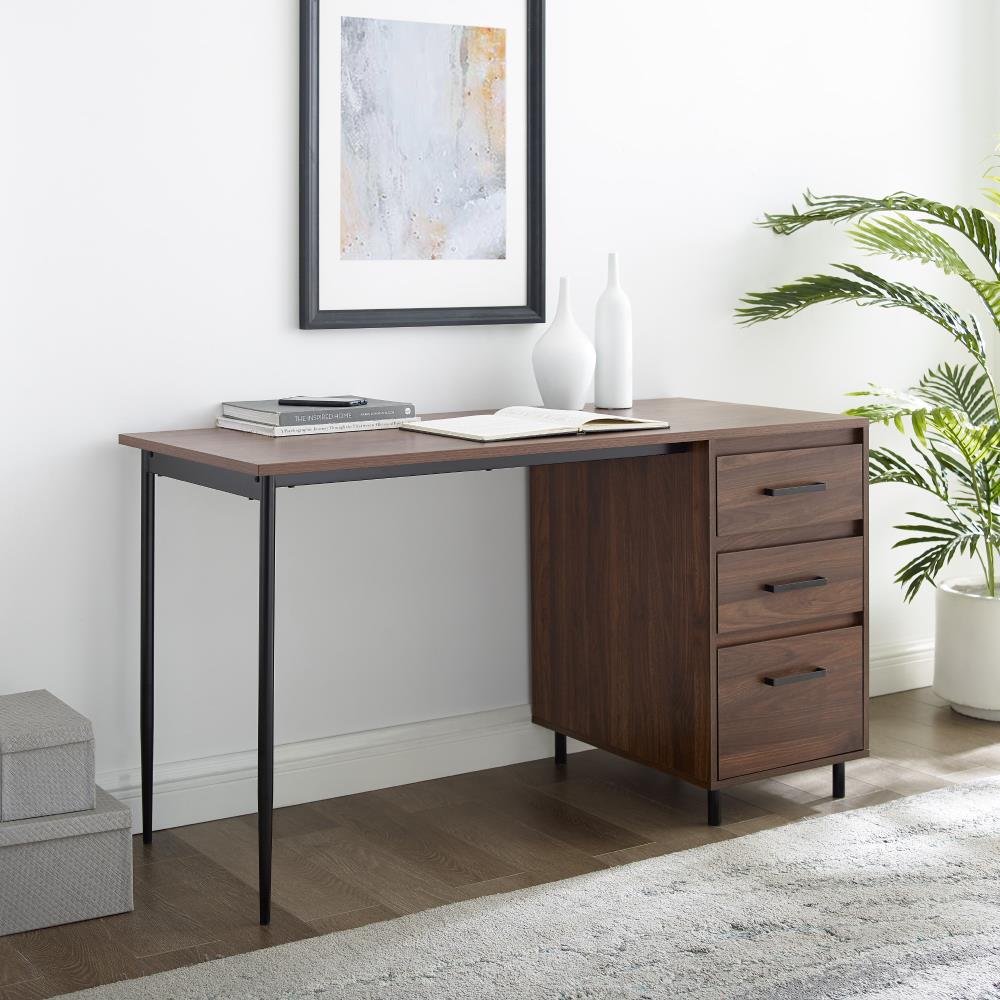 Walker Edison LWW52ING3DRDW desks - View #3