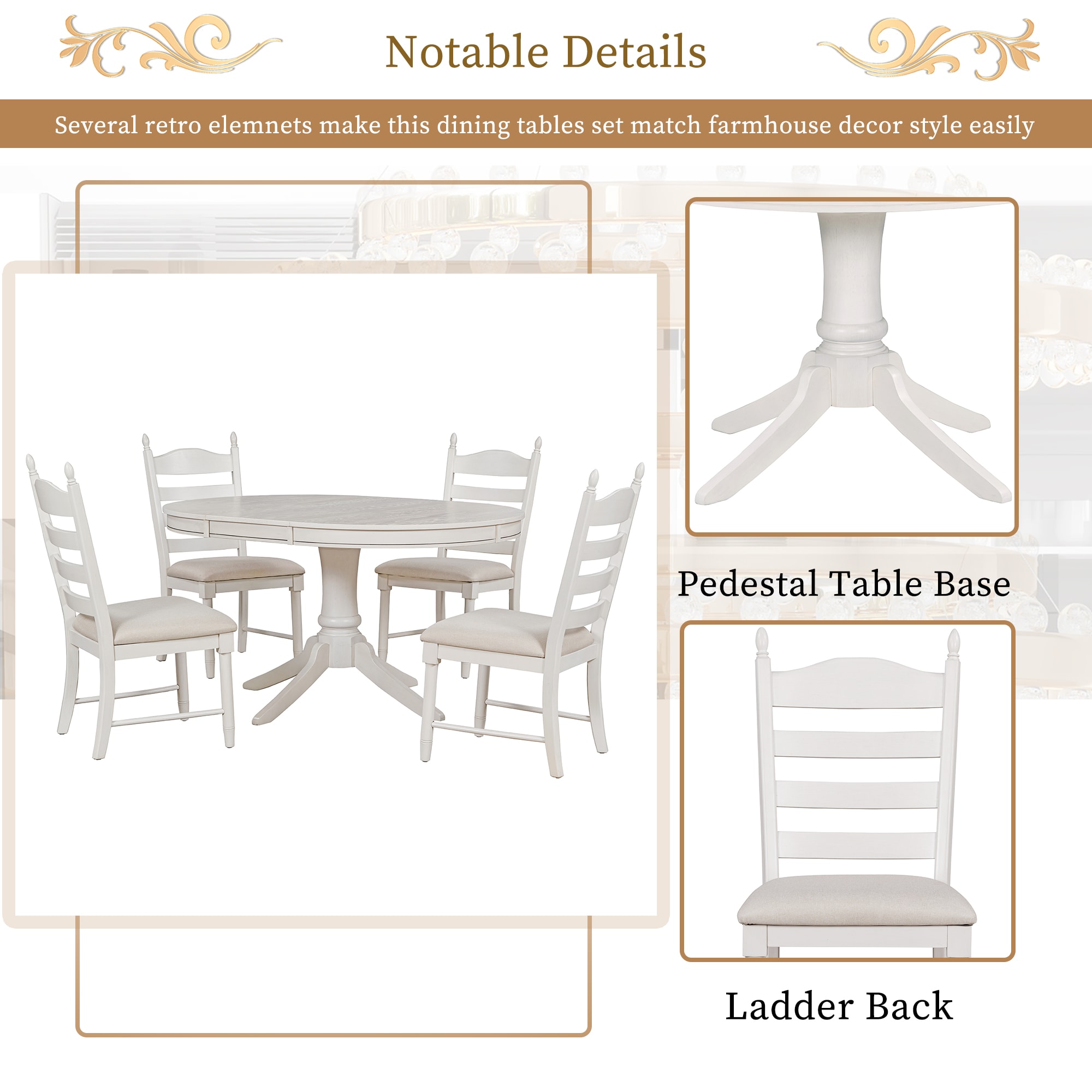 JIMSMAISON JMTRDTS21AW Dining-Sets - View #9