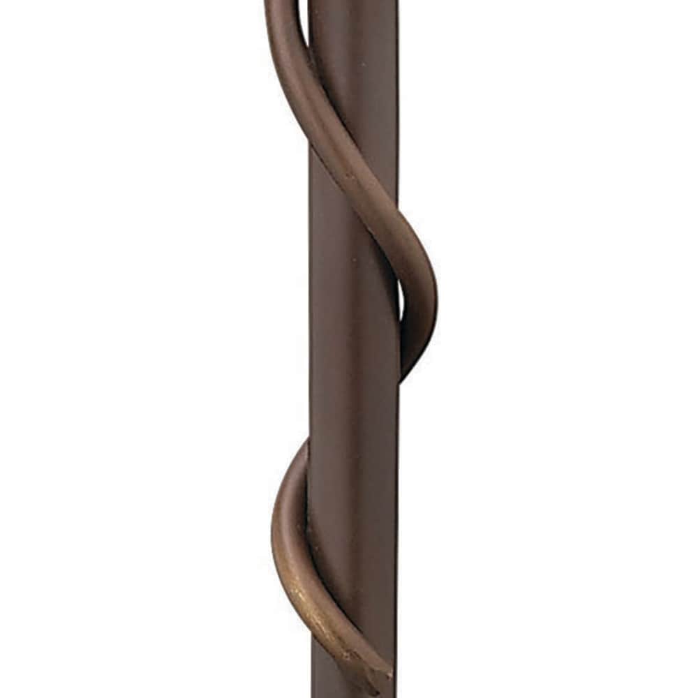 Copper Bronze LED Pathway Light with Amber Glass
