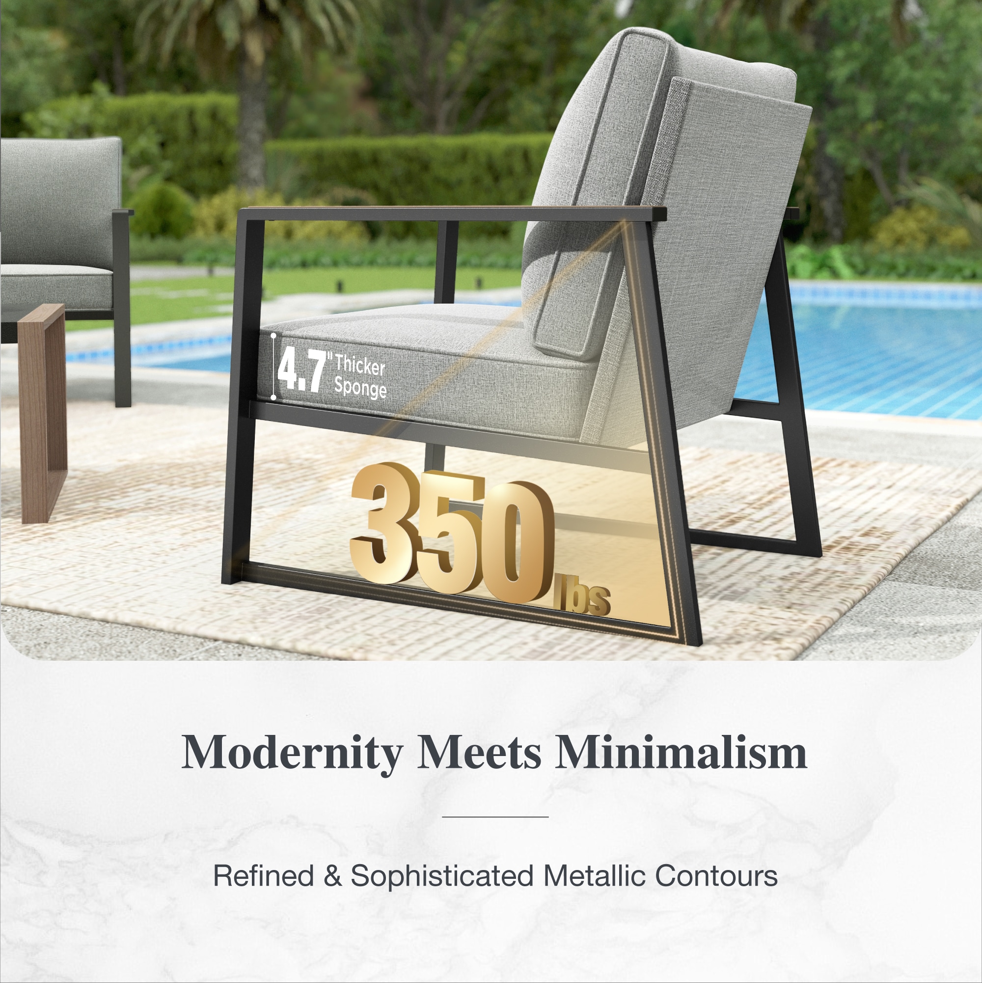Sunshine Valley CR009-2-5 Patio-Conversation-Sets - View #4