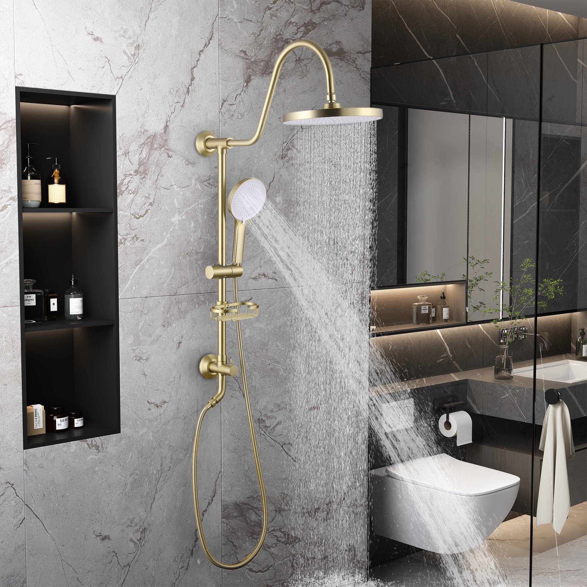 Mondawe MD-RB1221 Showerhead-Bar-Panels - View #3