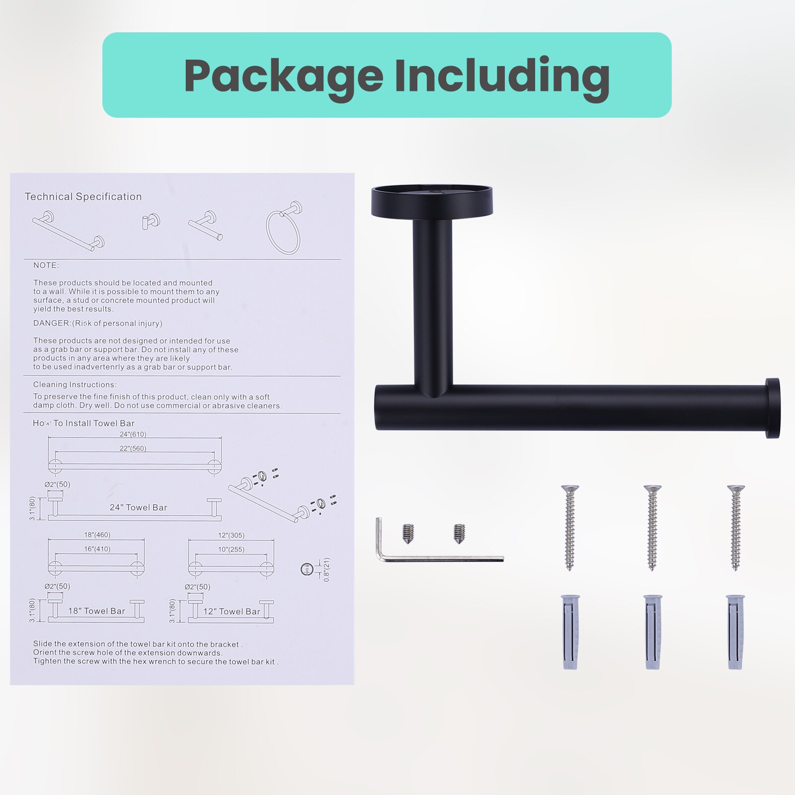 WOWOW 410042B Paper-Towel-Holders - View #6