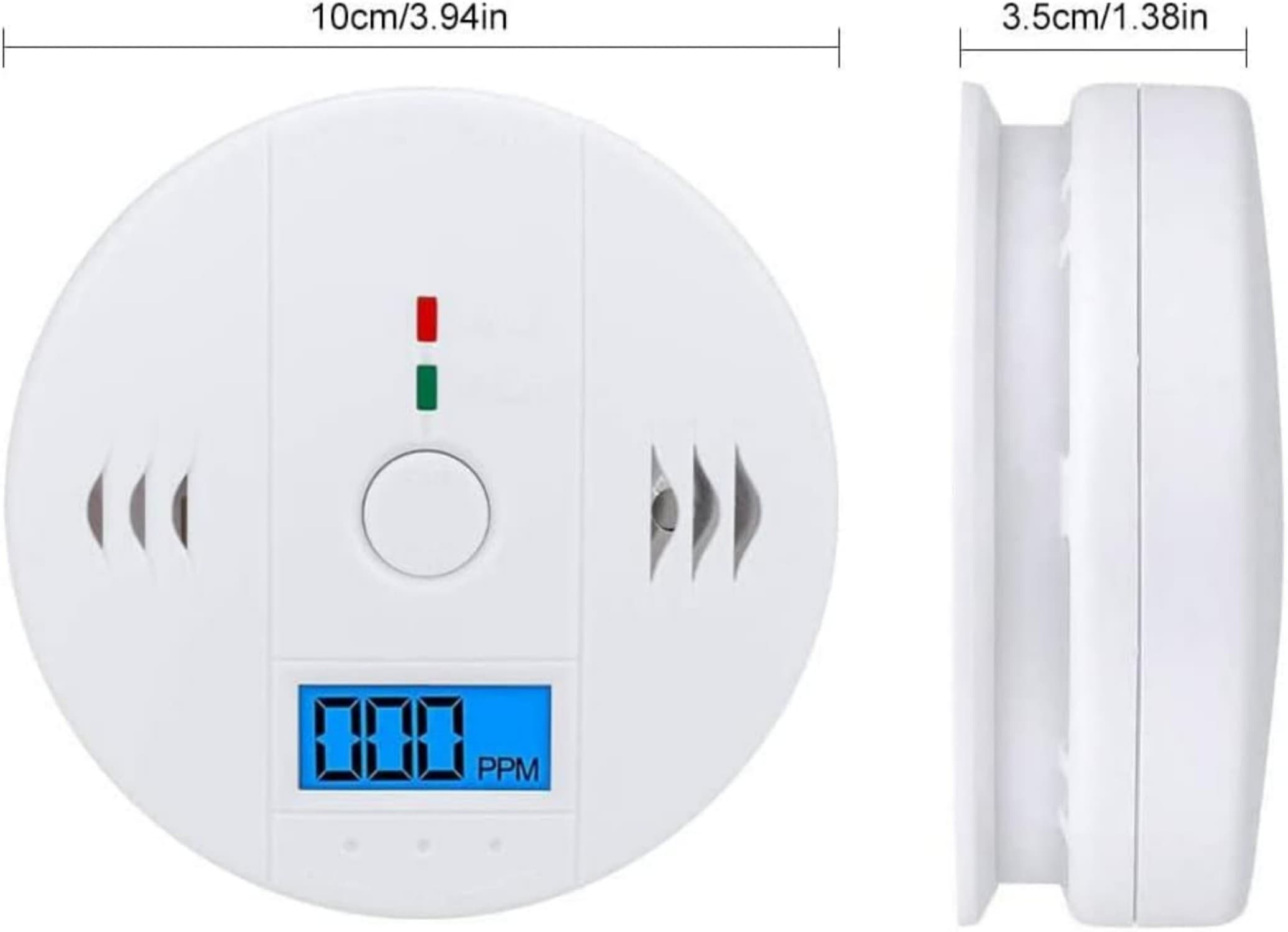 Vintage B09YVH7Z4YWHITE Carbon-Alarms - View #4