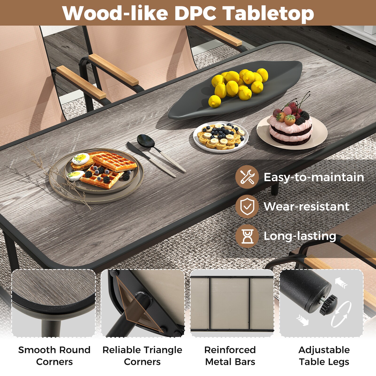 Iseryn DW43CF122 Patio-Dining-Sets - View #7