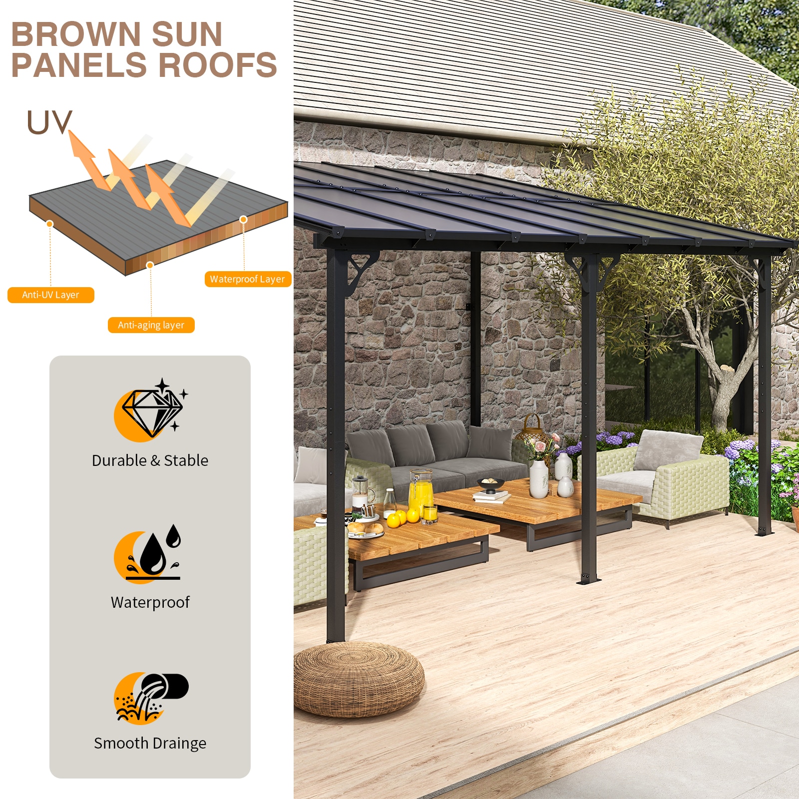 Bapipro BPPG30G35 Pergolas-2 - View #4