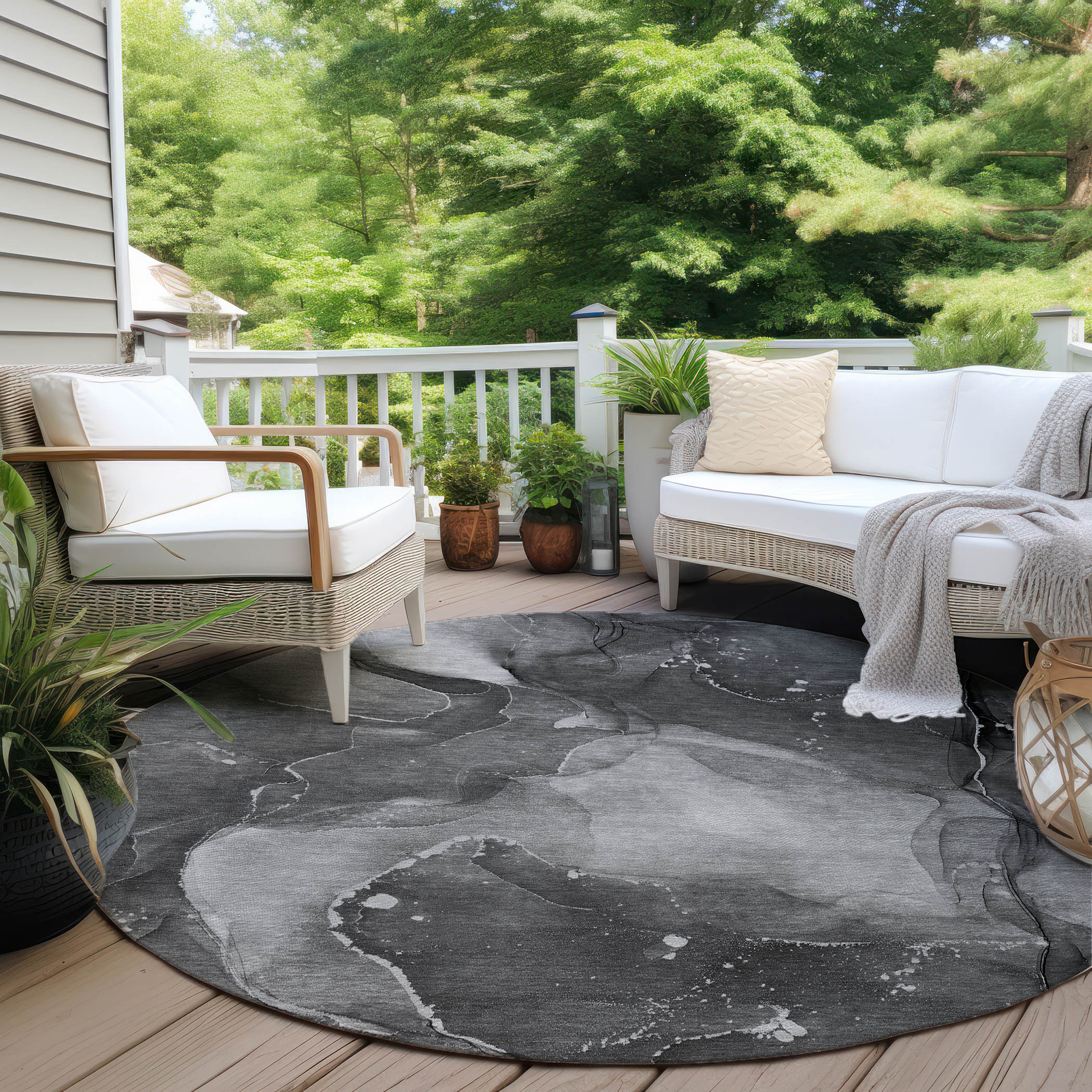 Addison Rugs ACN522GY8RO rugs - View #7
