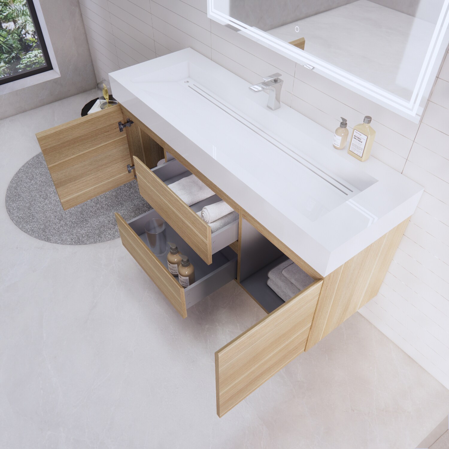 BV Better Vanity BTB-60S-CO Bath-Vanity-Combo - View #6