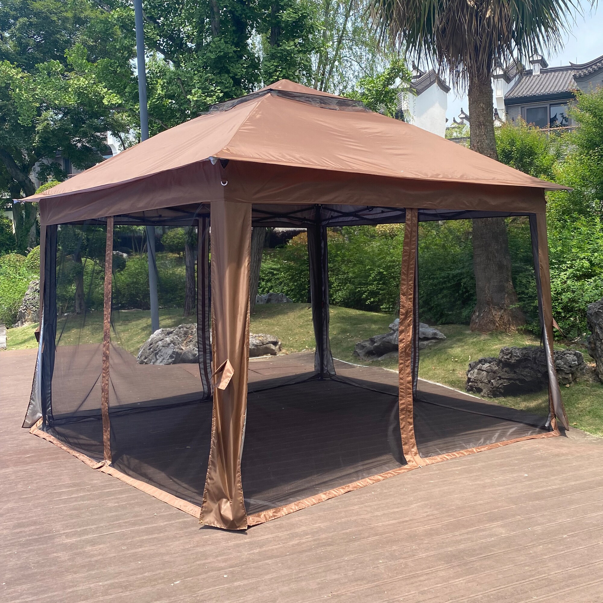 Mondawe MOGAZ007-S Wood-Resin-Gazebos - View #6
