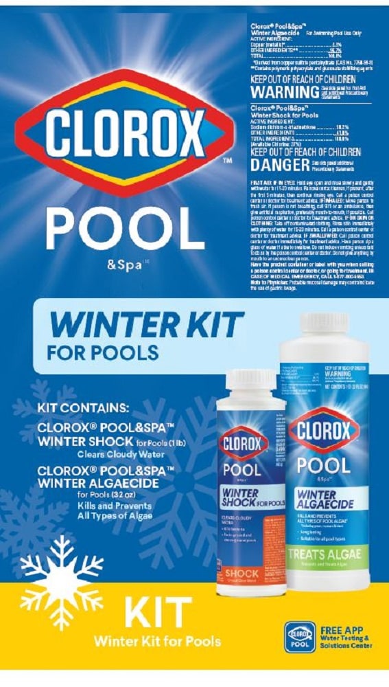 Clorox Pool&Spa Pool Winterizing Chemicals at