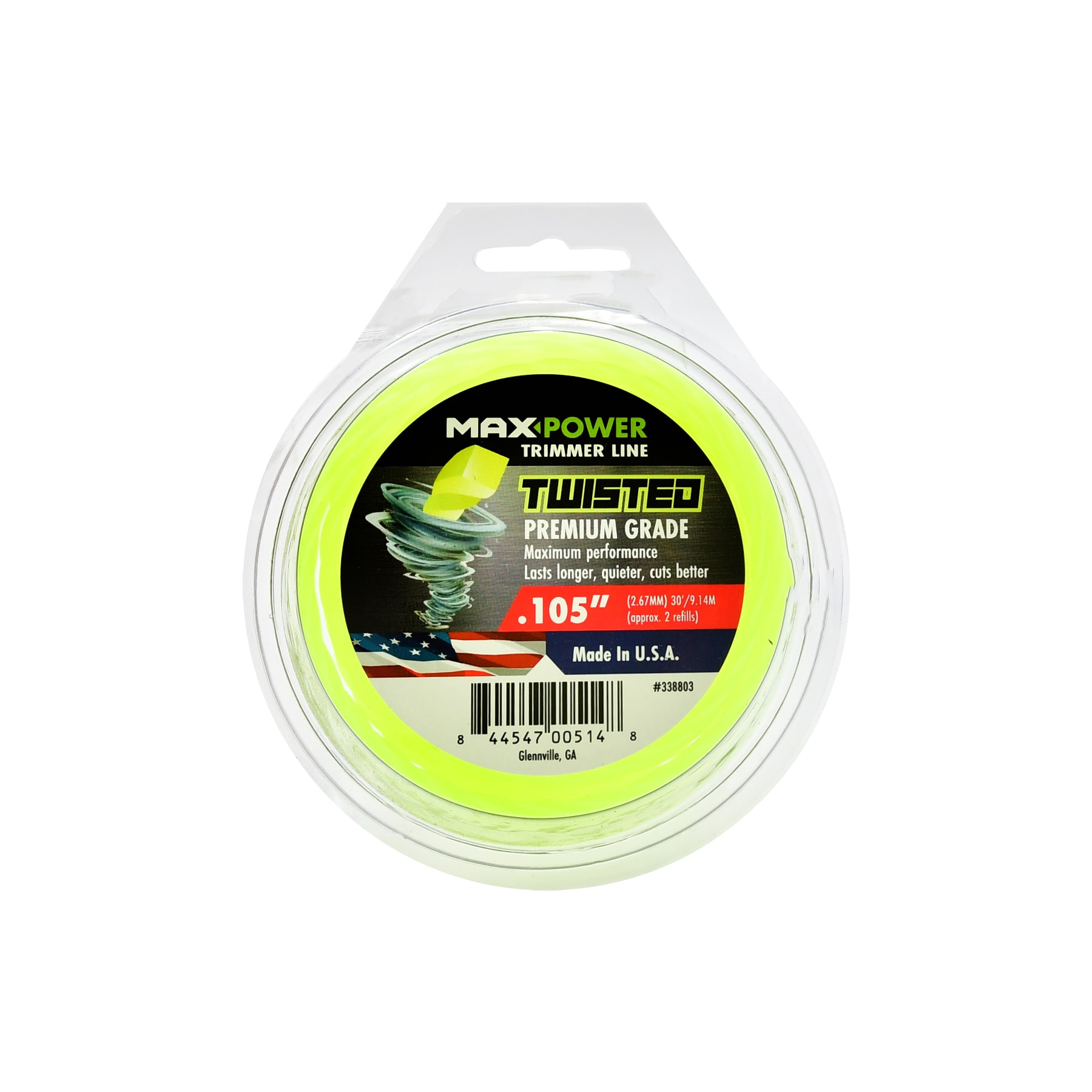 MaxPower 338803 0.105-in x 30-ft Spooled Trimmer Line