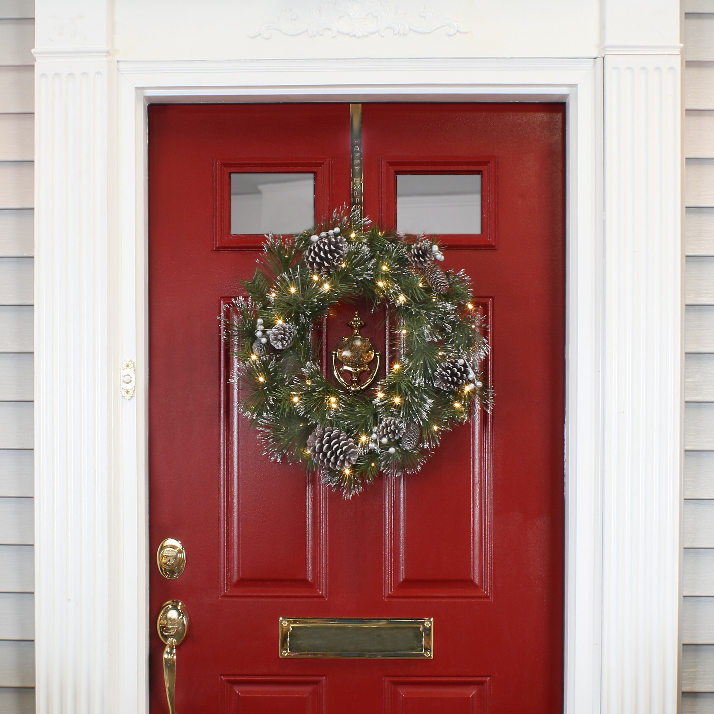 National Tree Company YAP64-300-24WB1 Artificial-Christmas-Wreaths - View #2