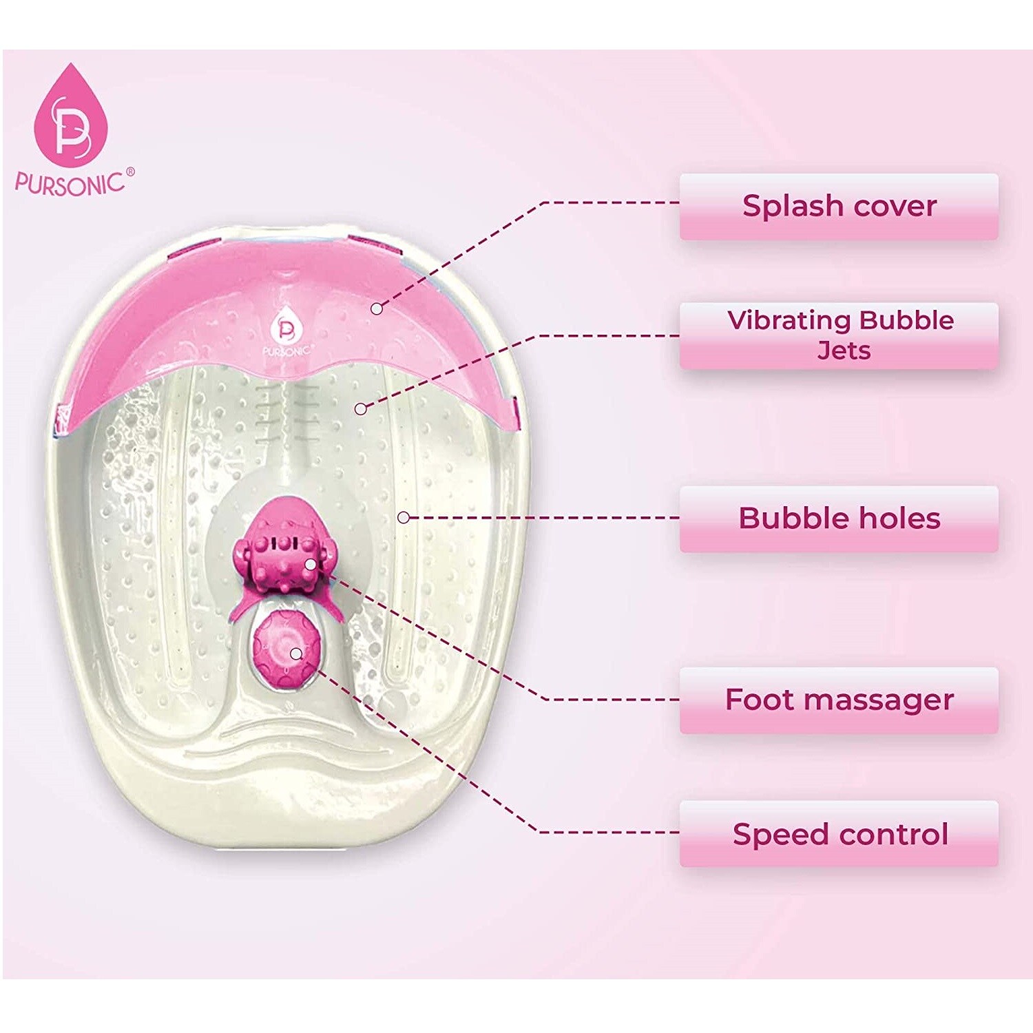 Pursonic HMG700PK Personal-Care-And-Accessories - View #4