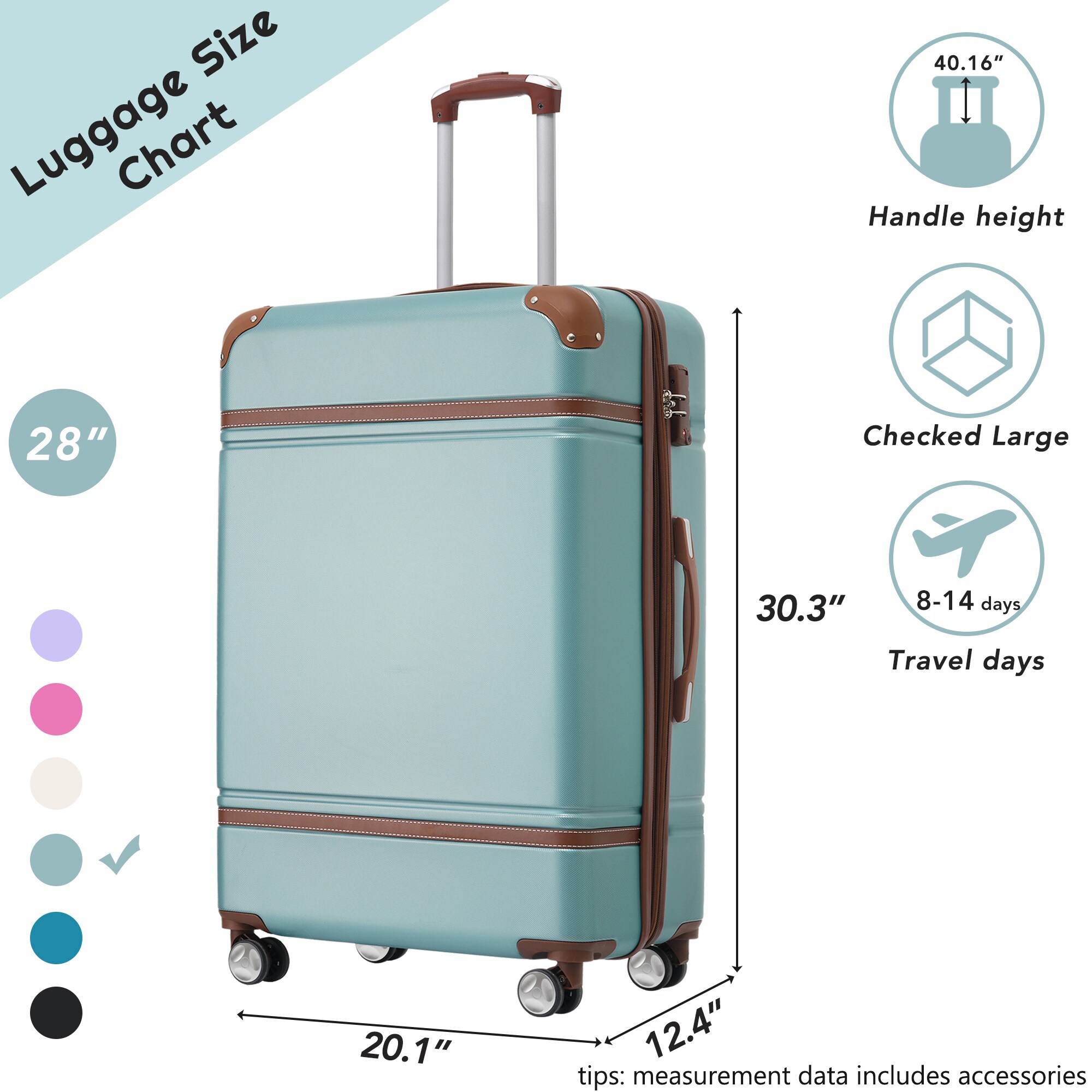 Flynama L-P171623M Luggage-And-Luggage-Sets - View #5