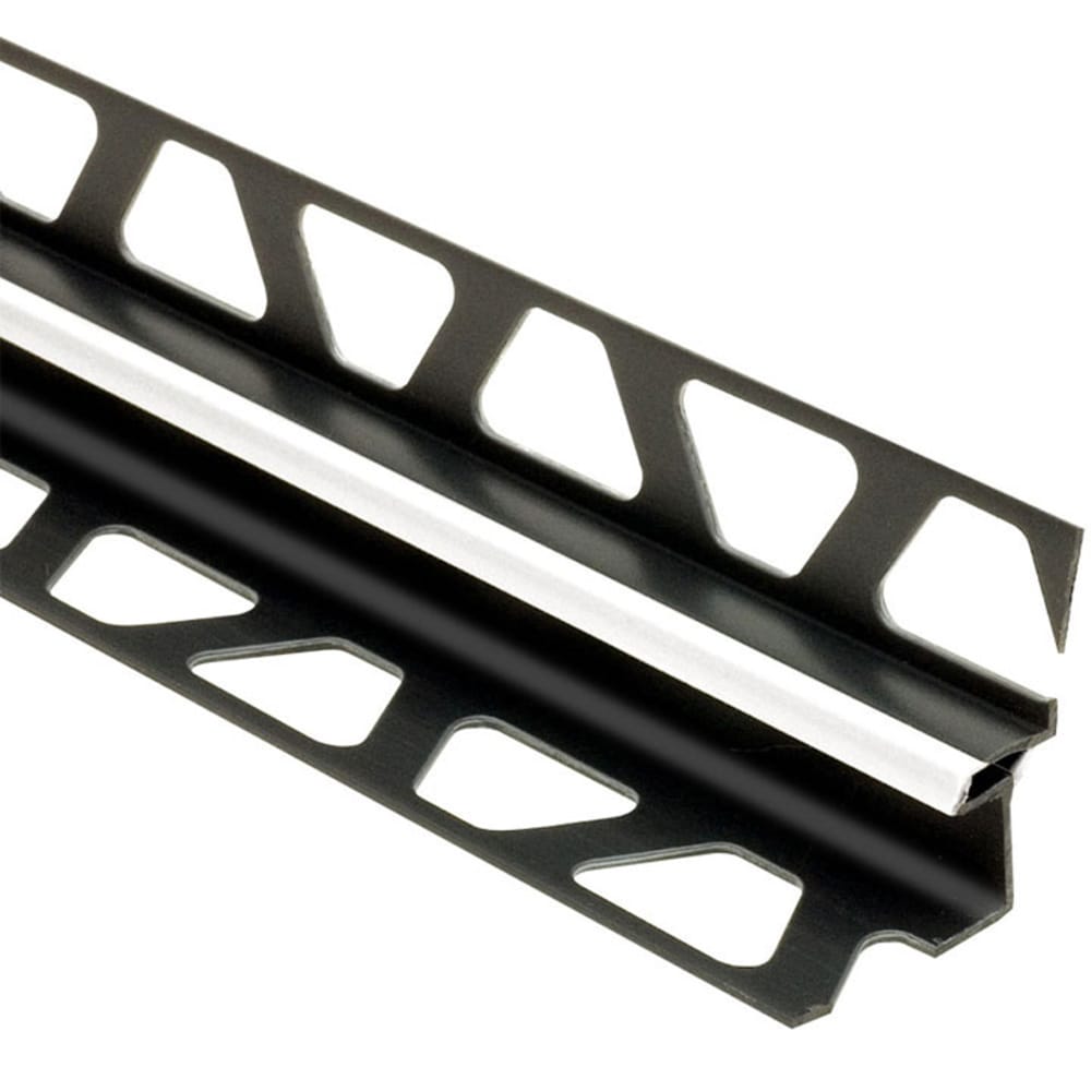 Schluter Systems EKEU8/O7BW Dilex-EKE 0.281-in W x 98.5-in L Bright white PVC Corner movement joint Tile Edge Trim