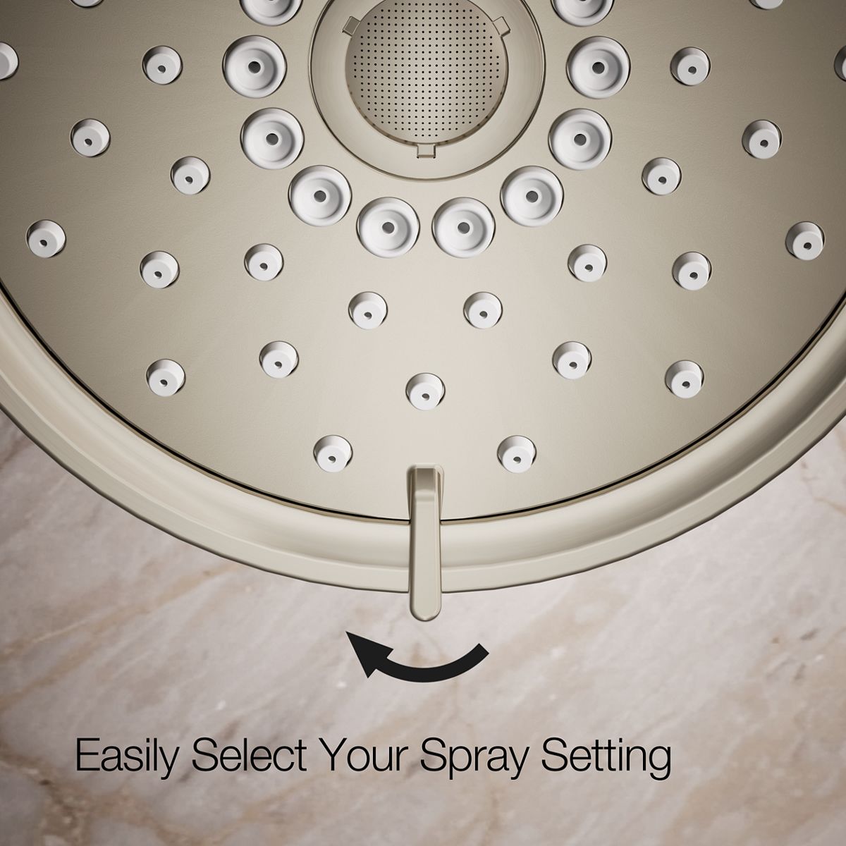 KOHLER K-22170-G-BN Fixed-Showerhead - View #7