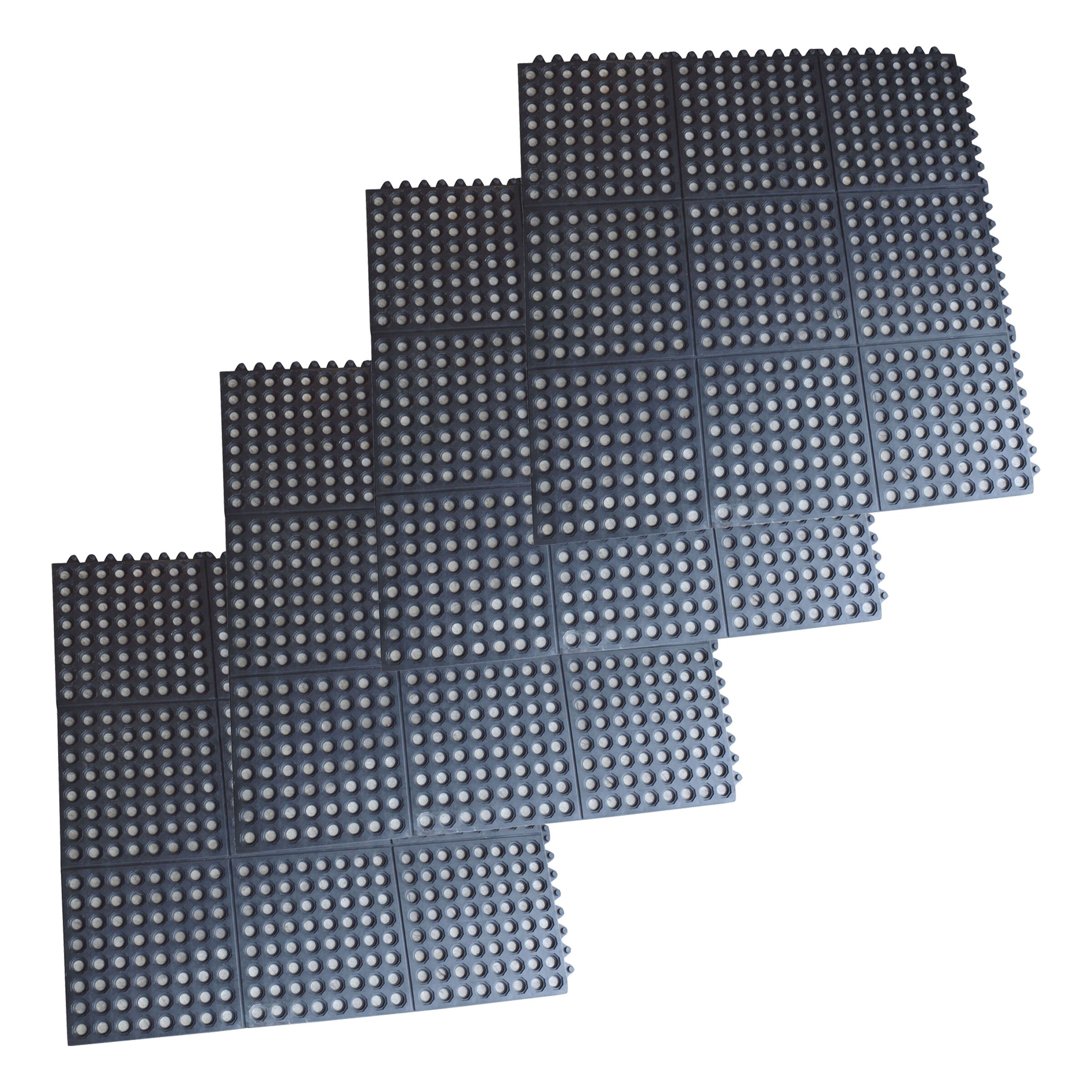 Buffalo Tools 3 x 5 Foot Anti-Fatigue Rubber Mat