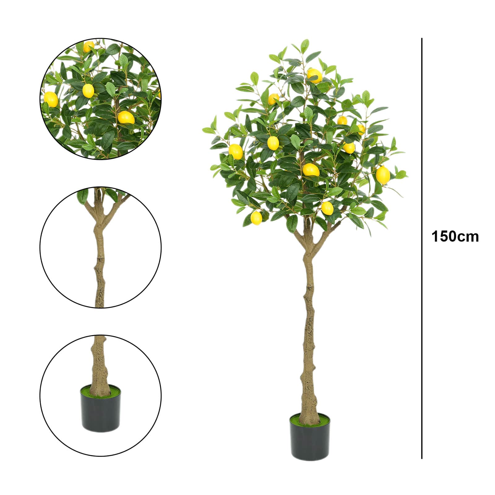WhizMax WLS-FQZOL-NMBVDCFF Artificial-Plants-Trees - View #3