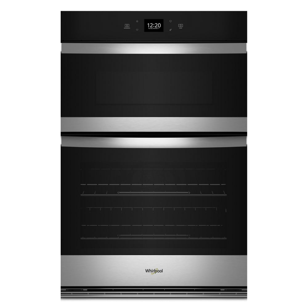 Whirlpool WOEC5027LZ 27 inch Self-cleaning Air Fry Smart Compatible Microwave Wall Oven Combo ( Fingerprint Resistant Stainless Steel )