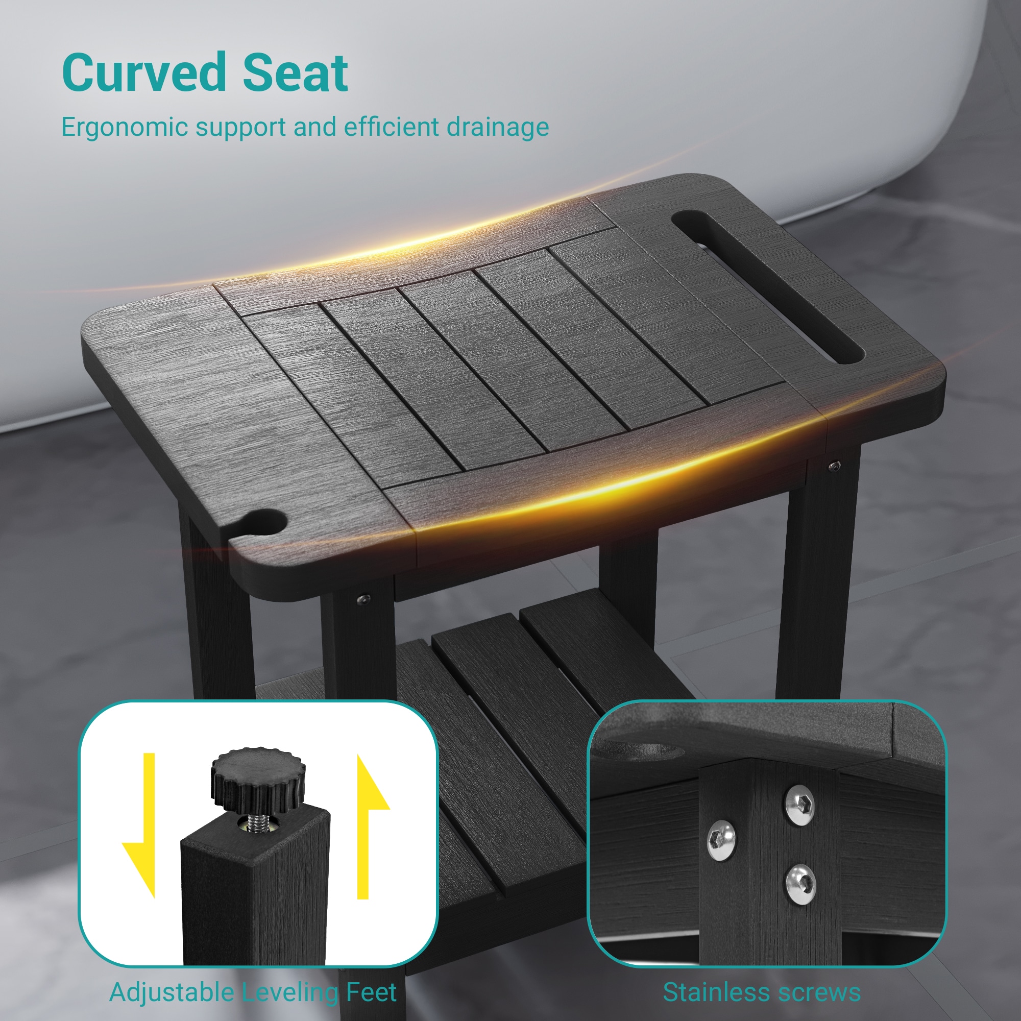 ACEGOSES LW-FD67-BK Patio-Chairs - View #4