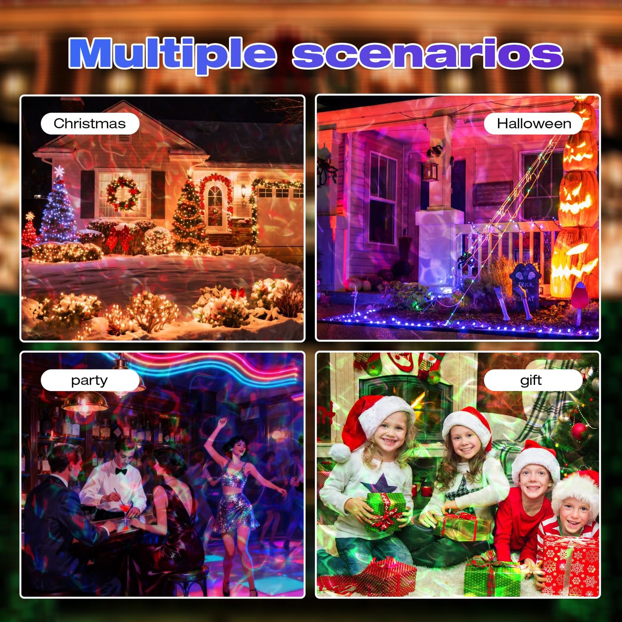 Numhew NHWILL92768 Christmas-Light-Show-Projectors - View #5