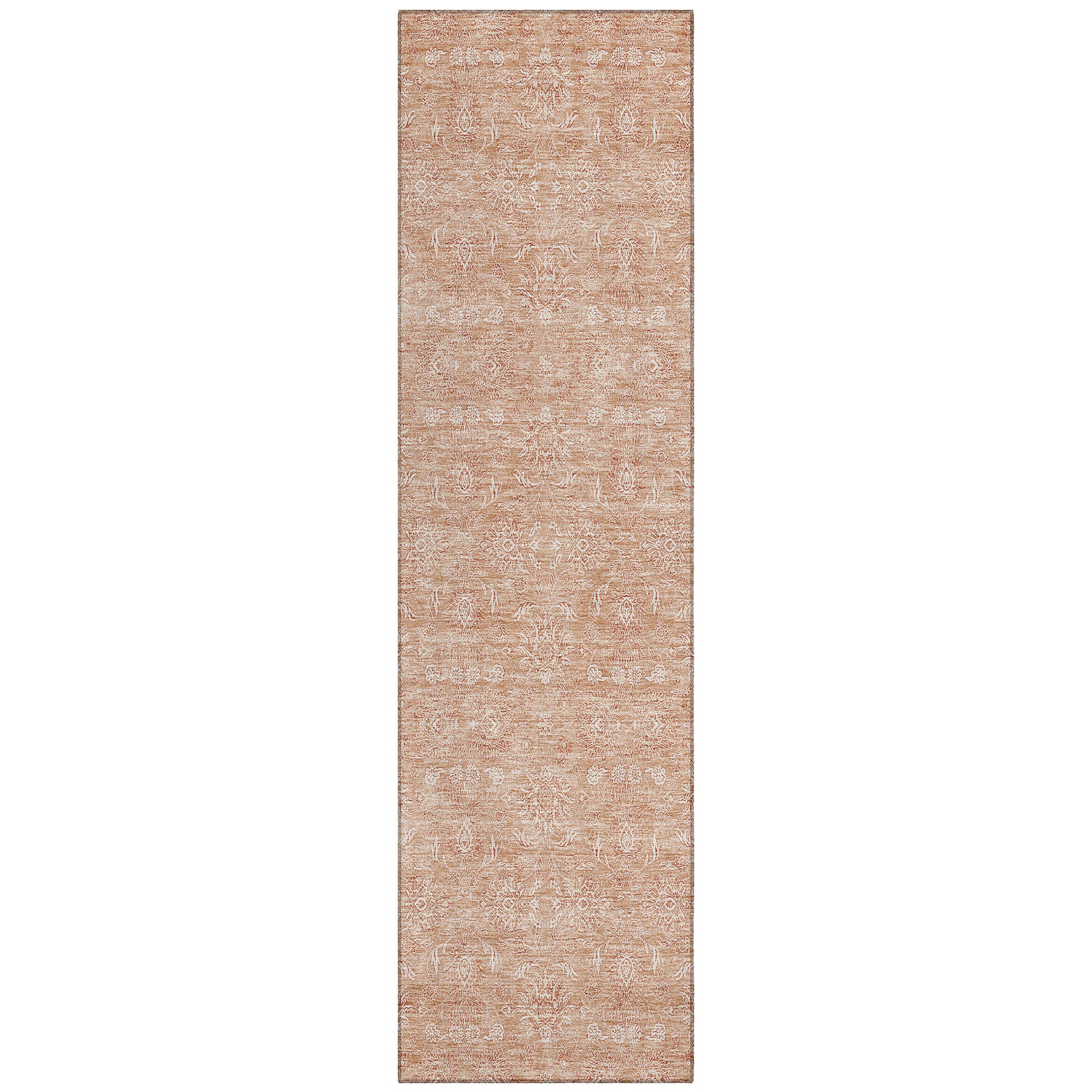 Addison Rugs ACN703CR2X8 Chantille ACN703CR 2 x 7 (ft) Polyester Coral Rectangular Indoor/Outdoor Geometric Machine washable Area rug
