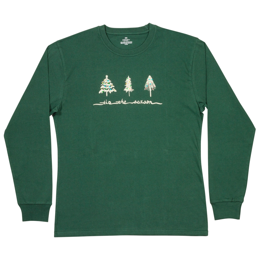 Infinity Brands LOW-0633CR-LGE Adult unisex Green Jersey Long sleeve T-shirt ( Large )