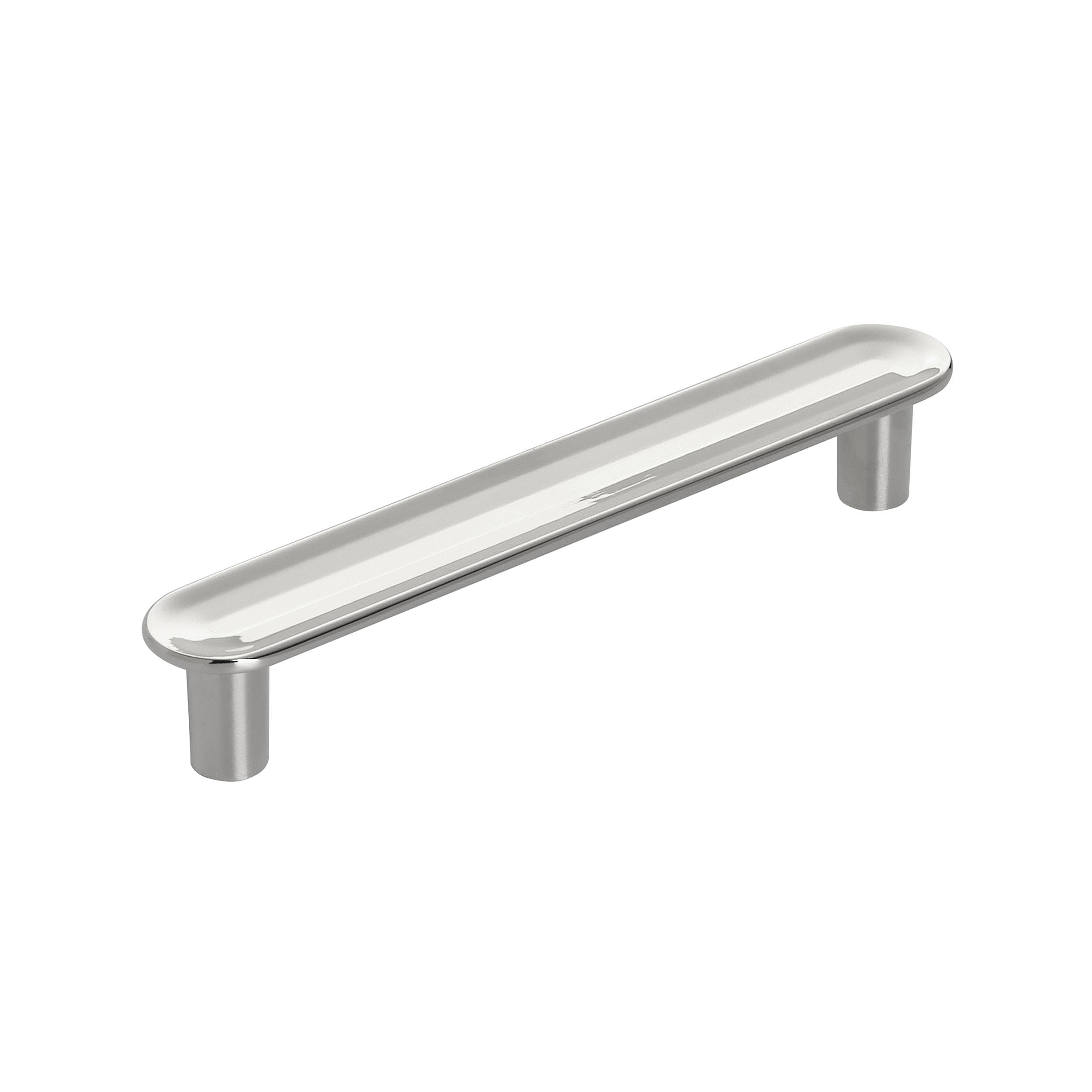 Amerock BP36830PN Concentric 3-3/4-in , 96mm Center to Center Polished Nickel Oval Bar Drawer Pulls