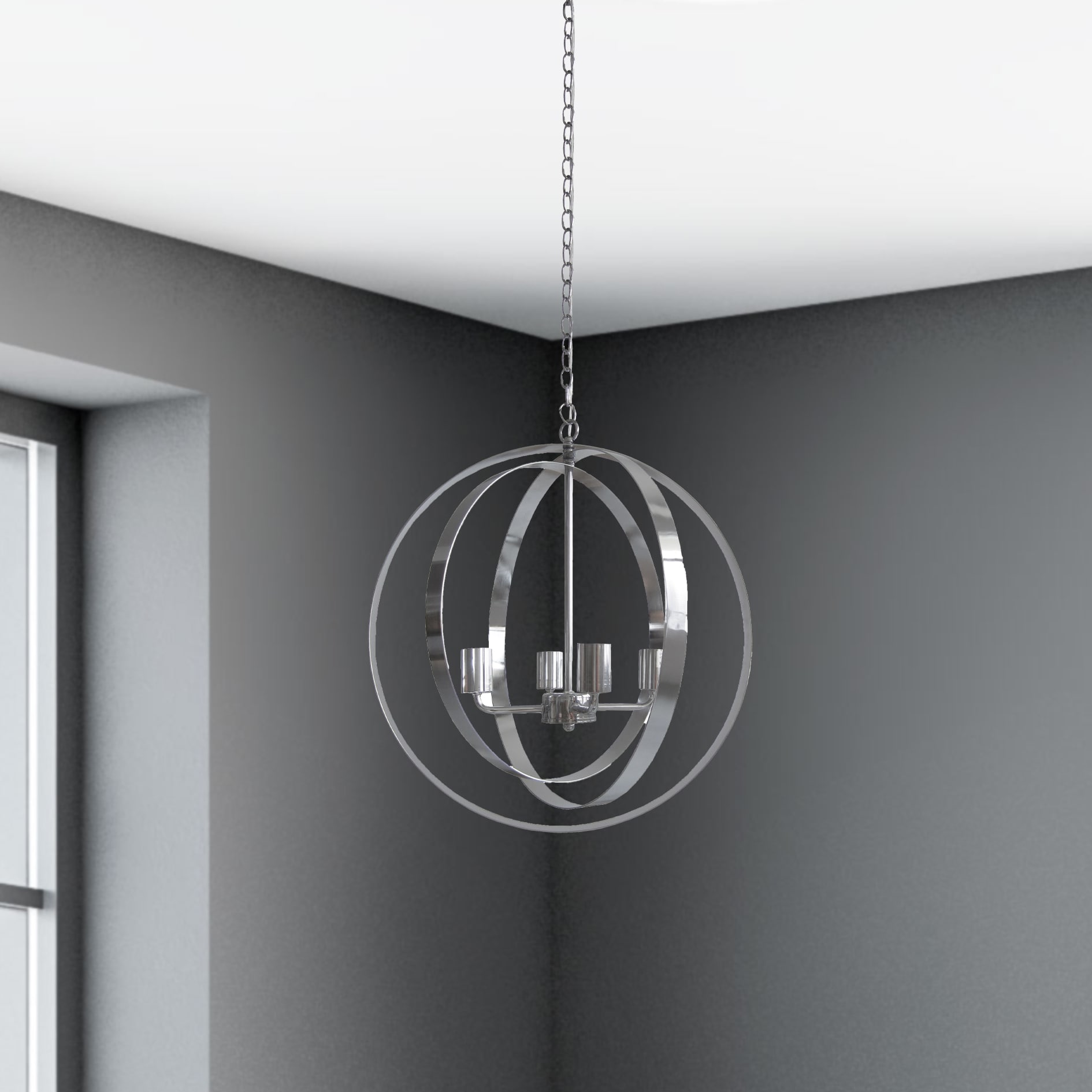 Whitfield Lighting CH6985-20CH Pendant-Lights - View #3