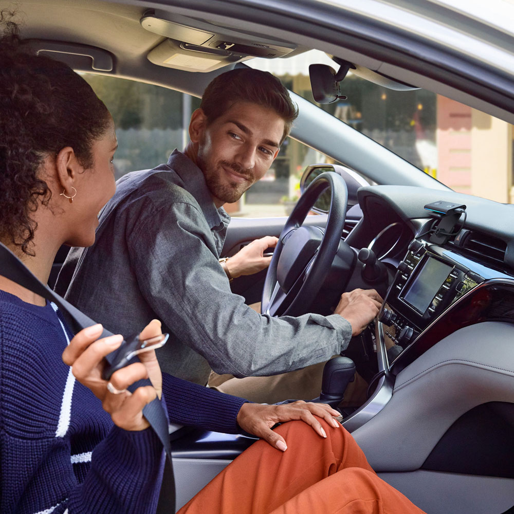 Echo Auto in Car Smart Speaker with Alexa - Black for sale online