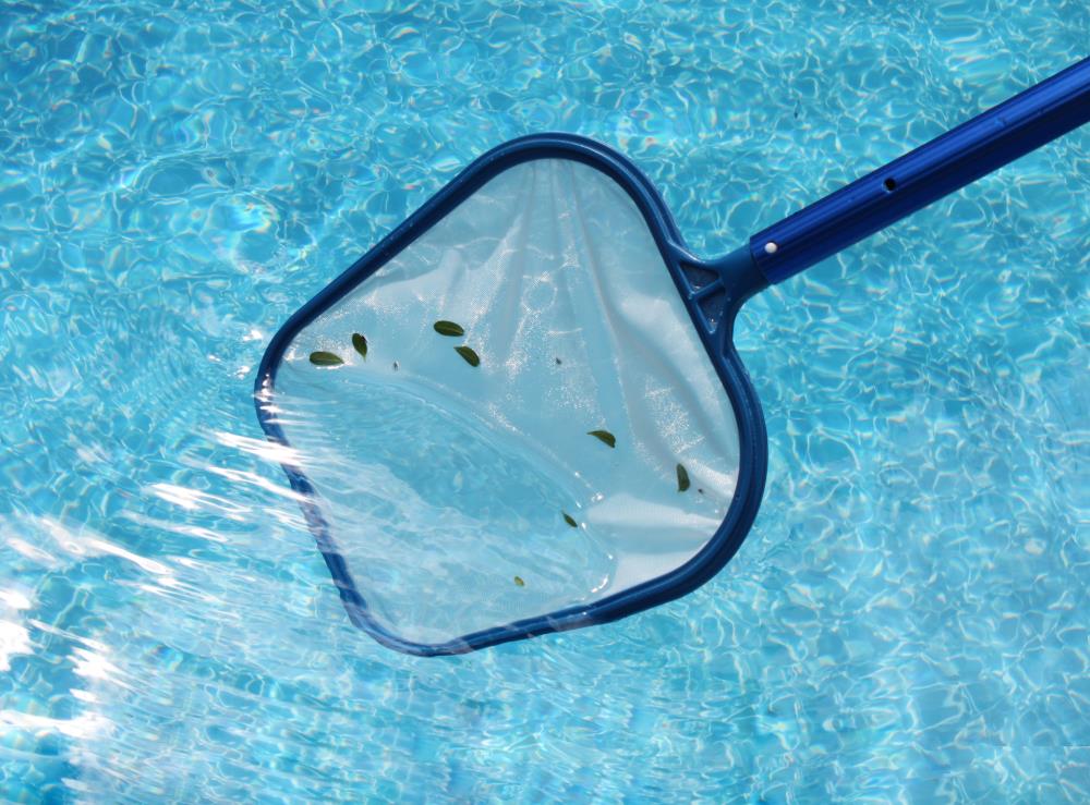 Aqua EZ Nylon Pool Skimmer Deep Net in the Pool Skimmers