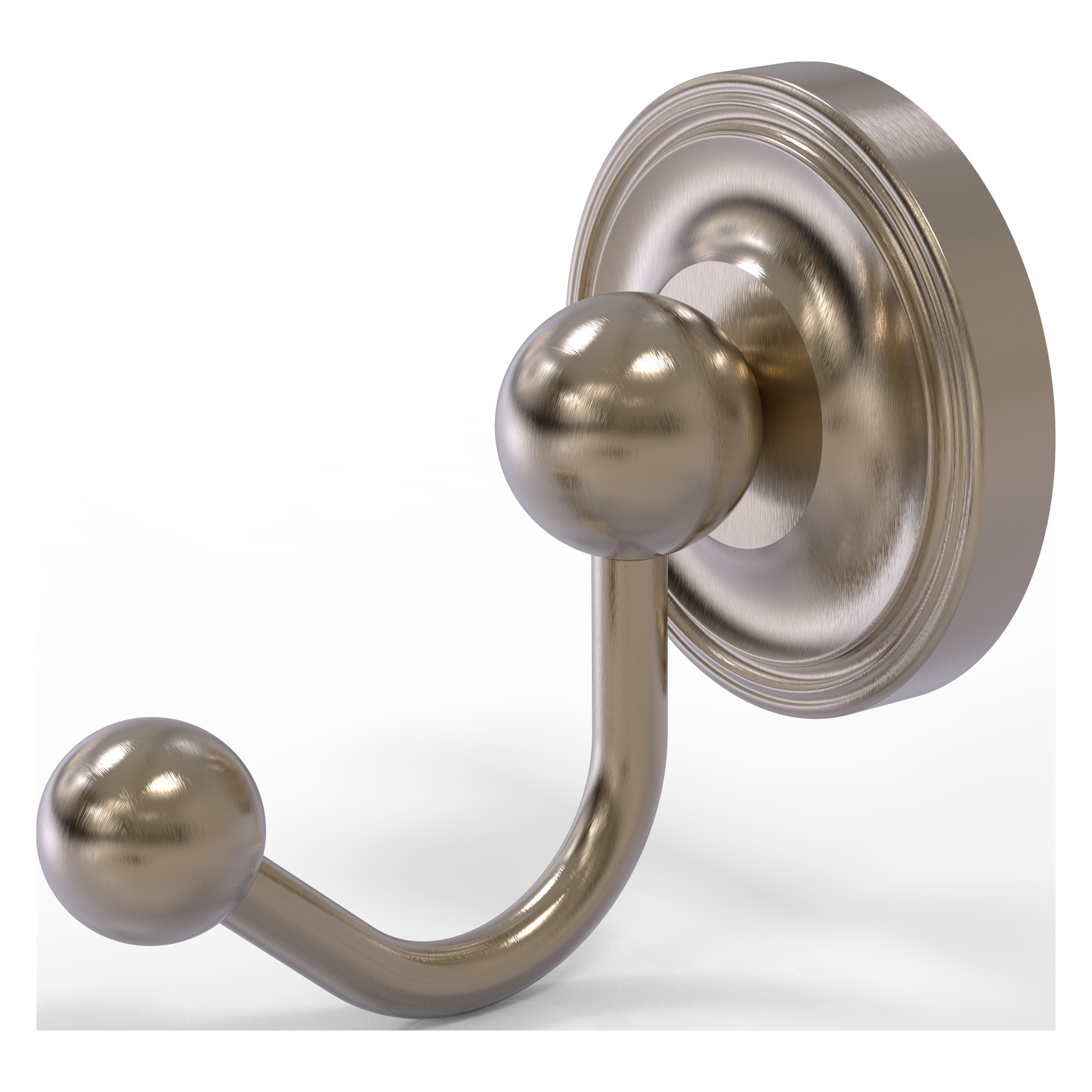 Allied Brass PR-H1-PEW Prestige Regal Antique Pewter Single -Hook Wall mount Towel Hook