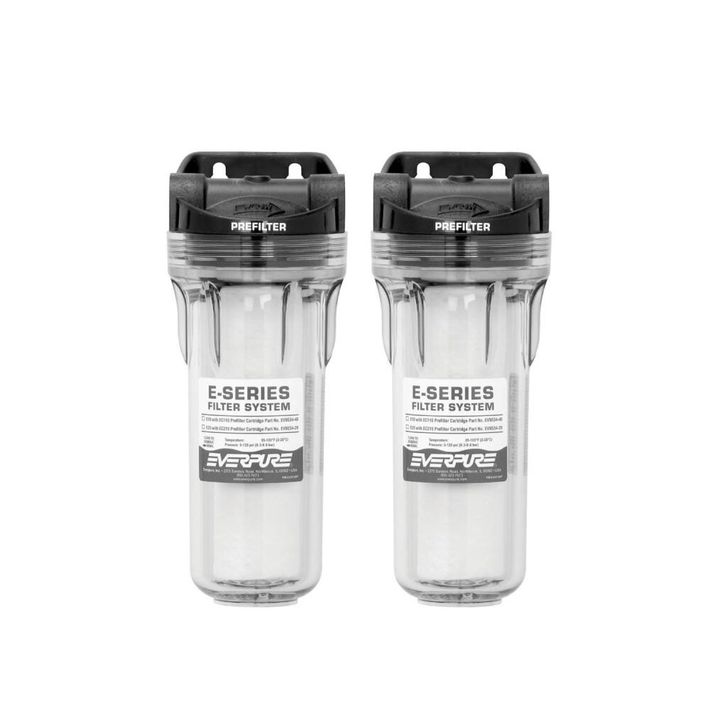 Pentair Everpure 125927 Sediment and Particulate Under Sink Replacement Filter (Pack of- 2)