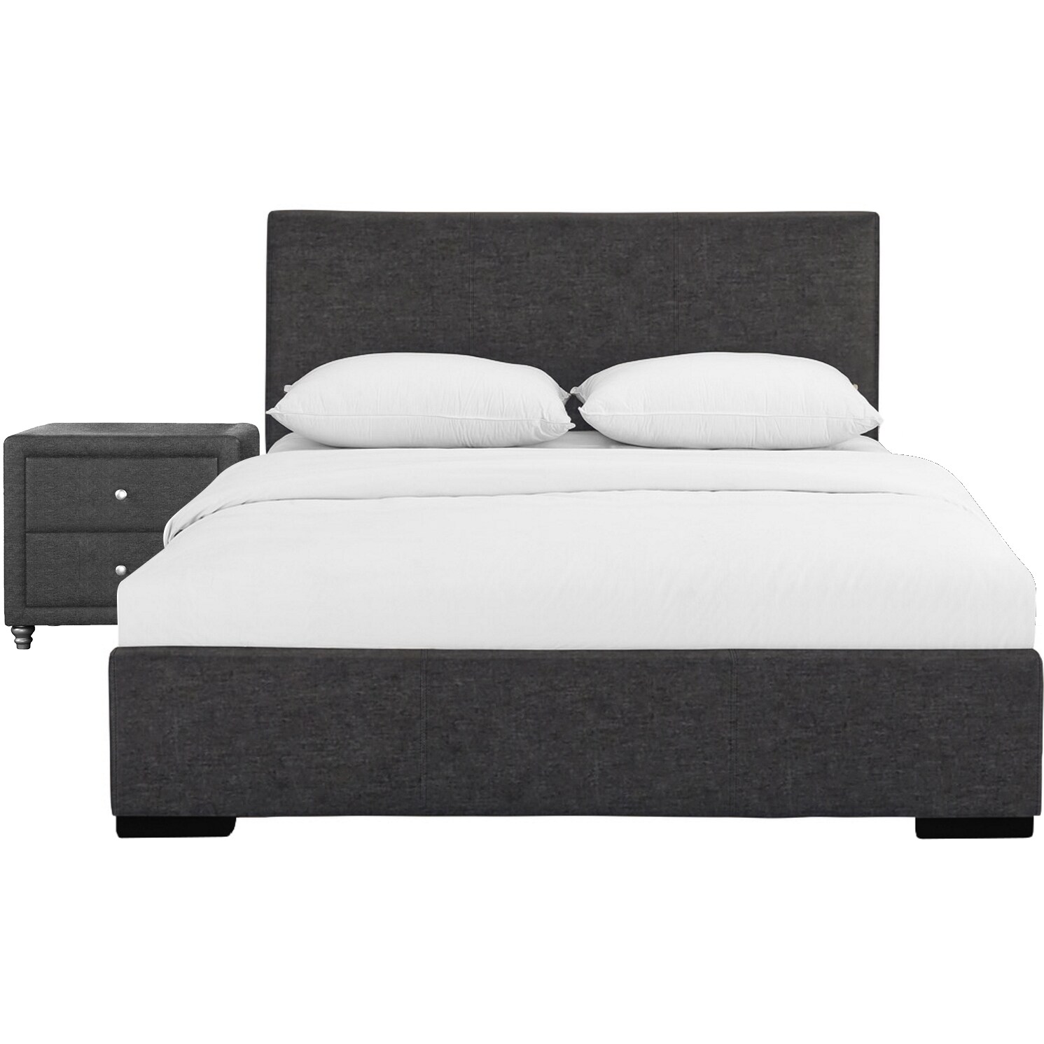 Camden Isle 86990 Hindes Gray Full Bedroom Set