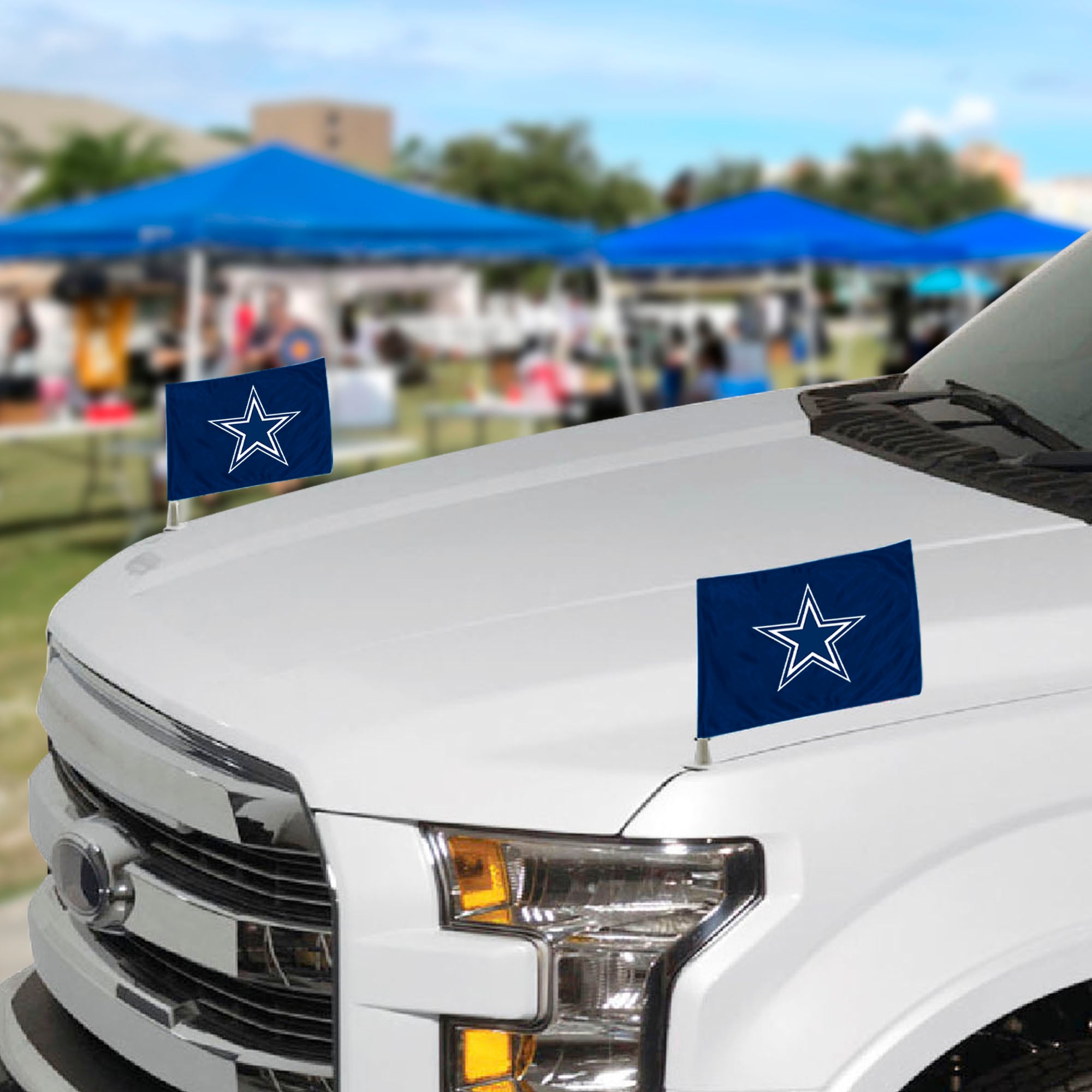 FANMATS Dallas Cowboys NFL Ambassador Flag Set 2-Pack Flag Pair at