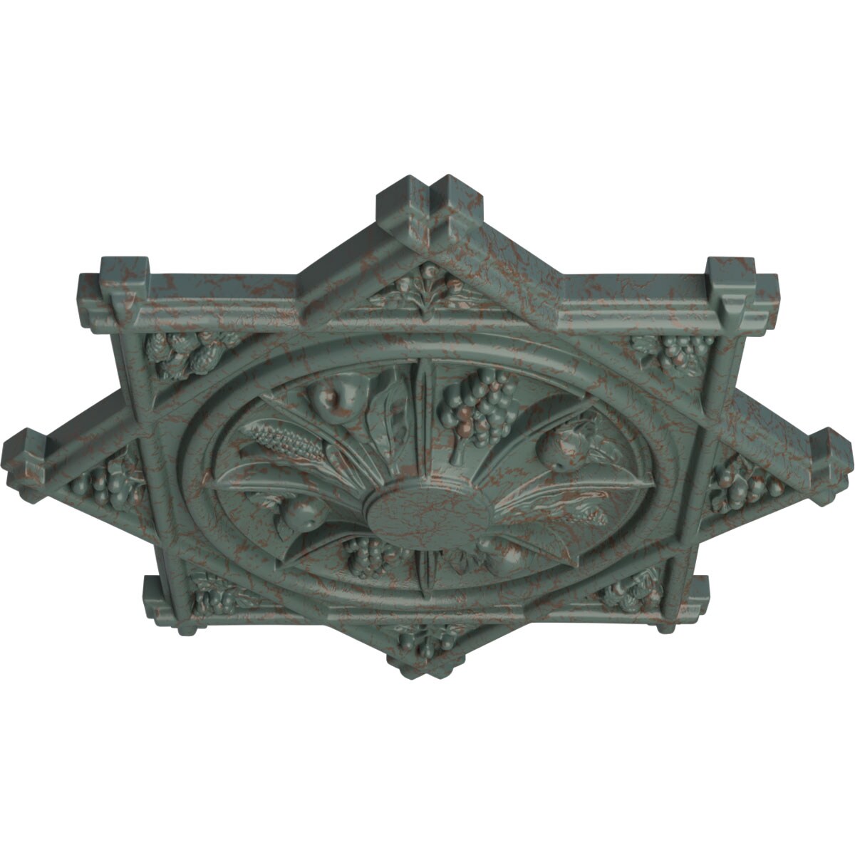 Ekena Millwork CM38ANCBC Ceiling-Medallions - View #2