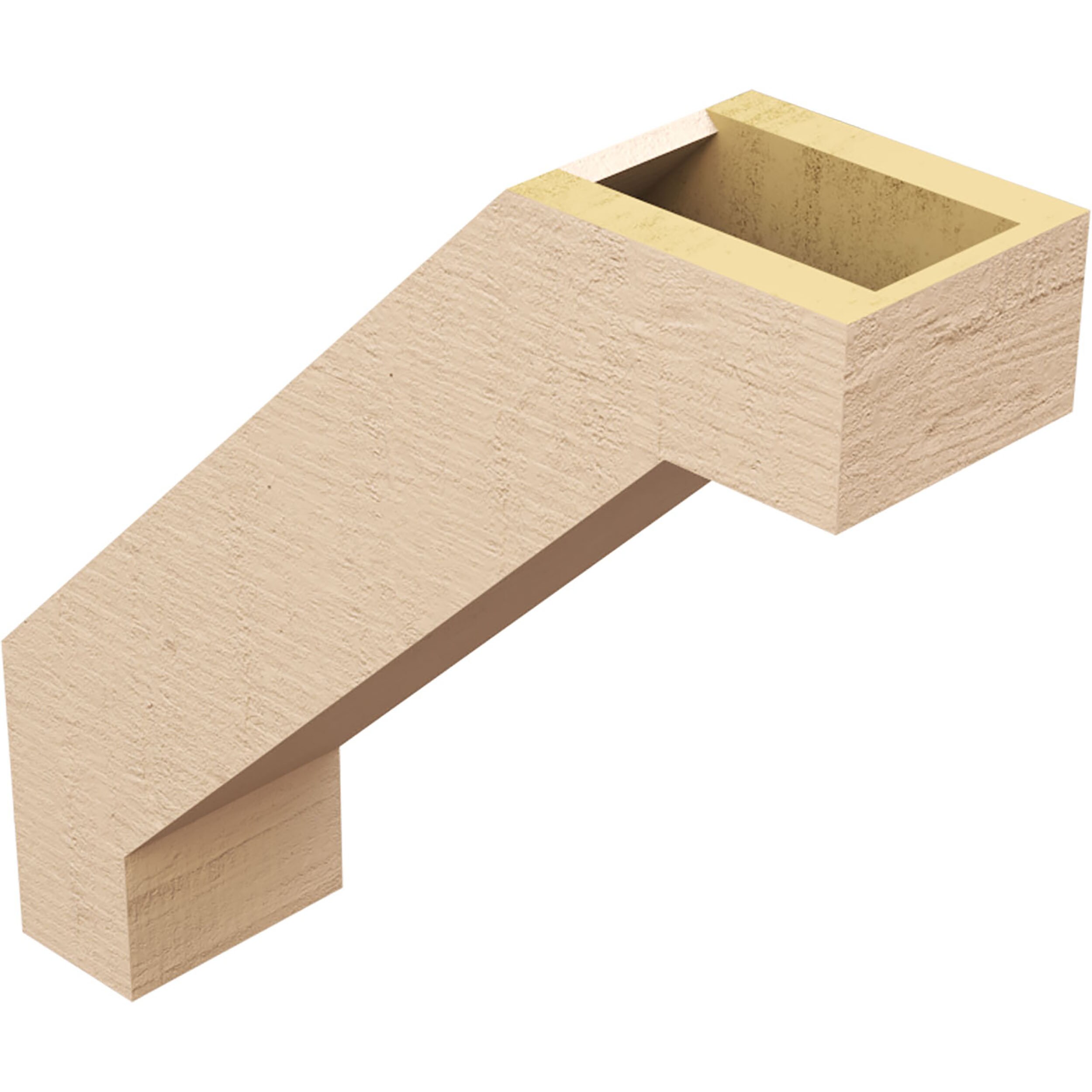 Ekena Millwork BRCUR05X18X18BURRCPR braces - View #12
