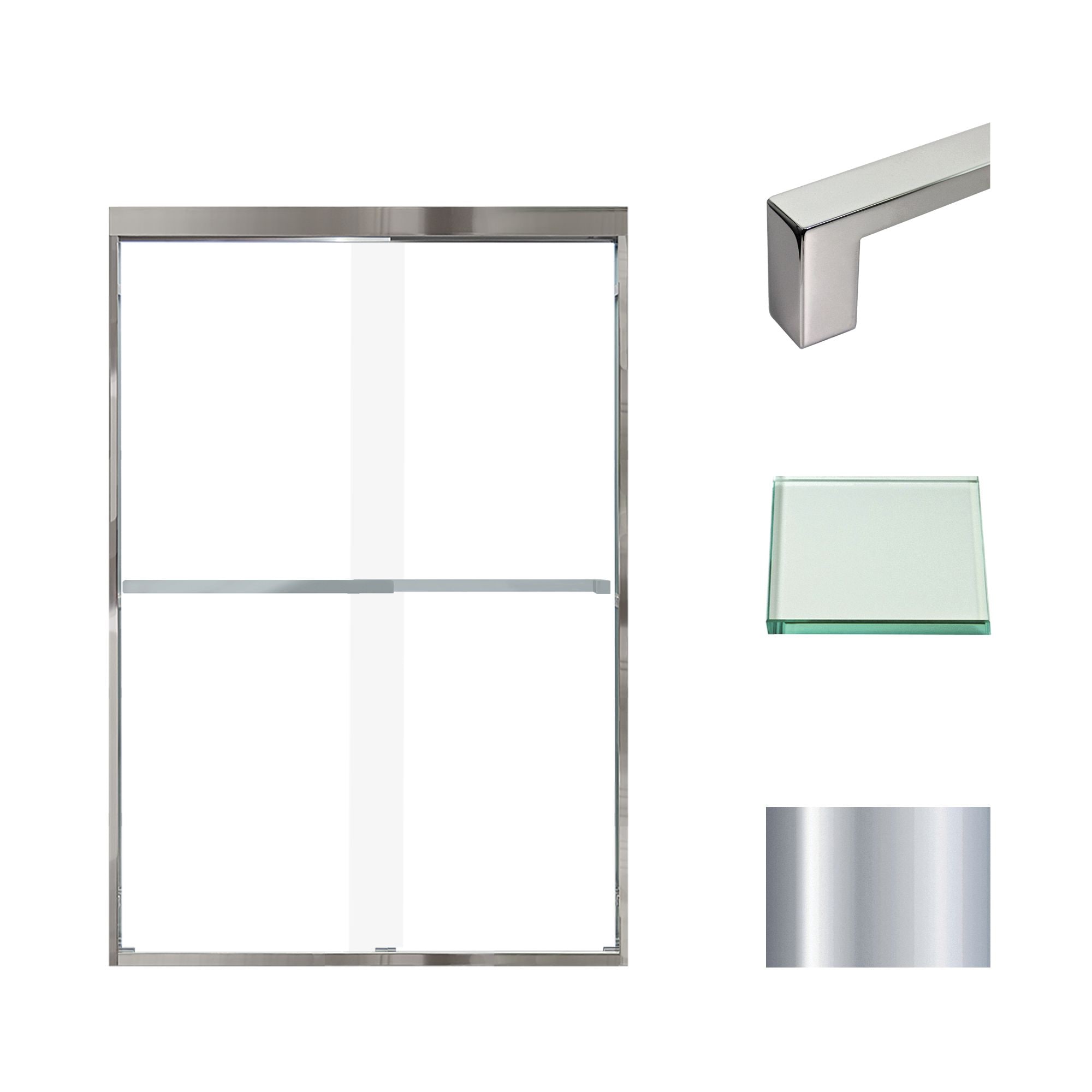 Transolid FBPT487008C-S-PC Shower-Doors - View #2